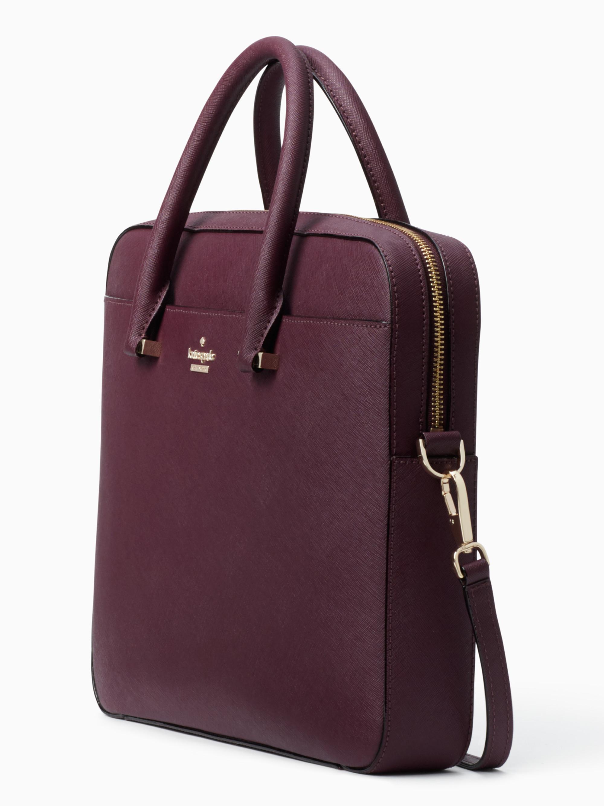 kate spade burgundy bag
