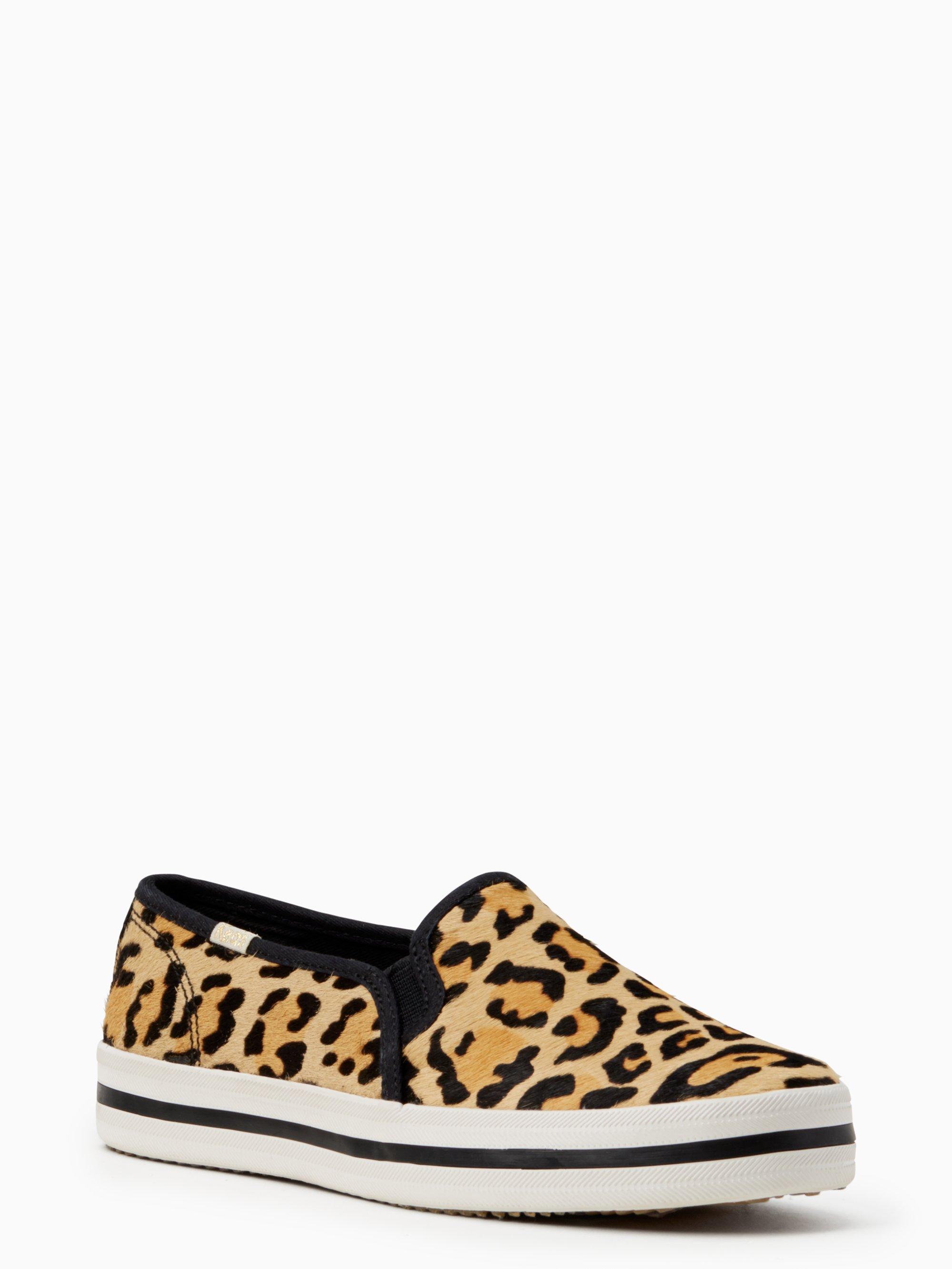 keds leopard loafers
