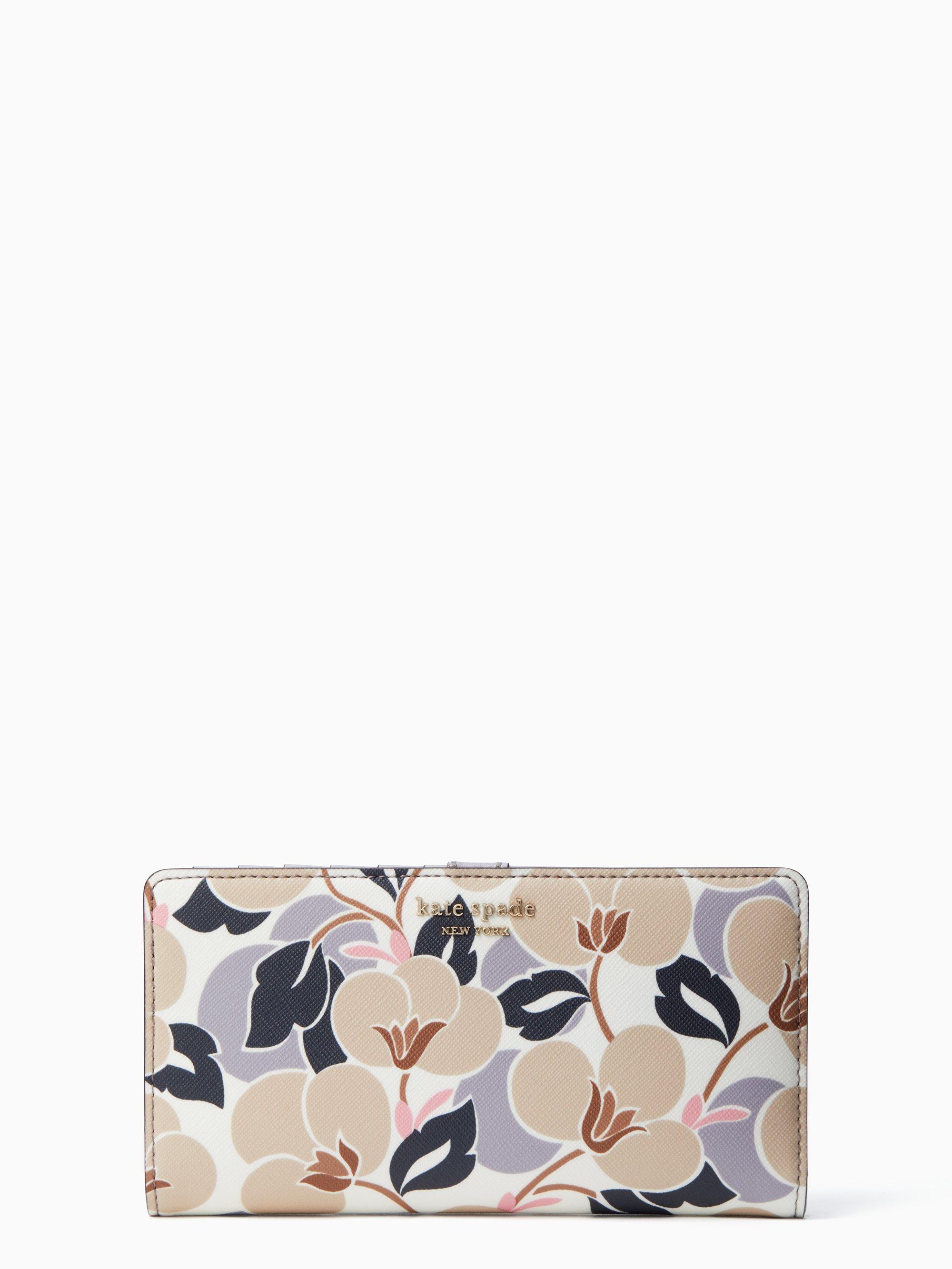 kate spade cameron floral wallet