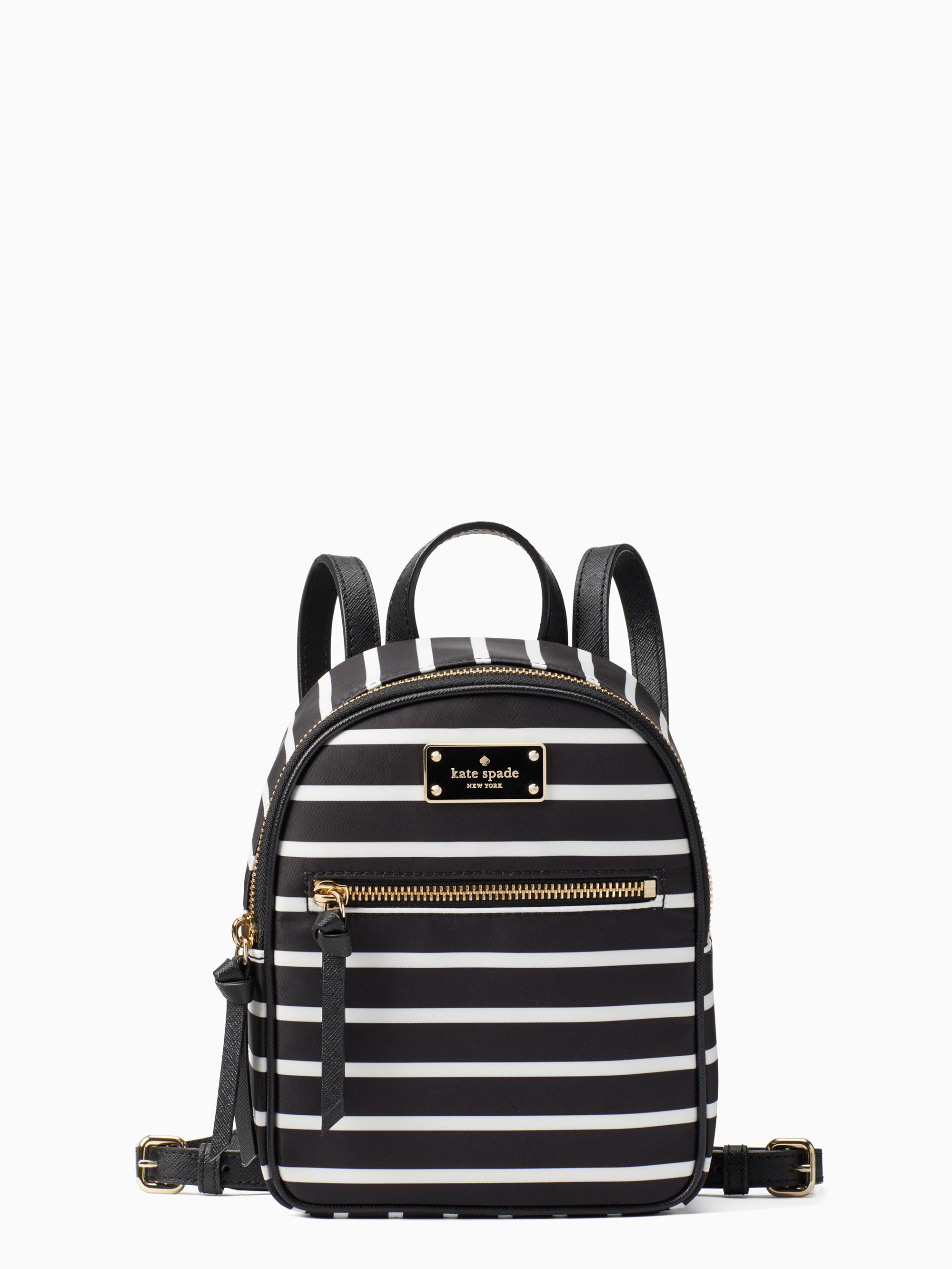 kate spade bradley backpack black