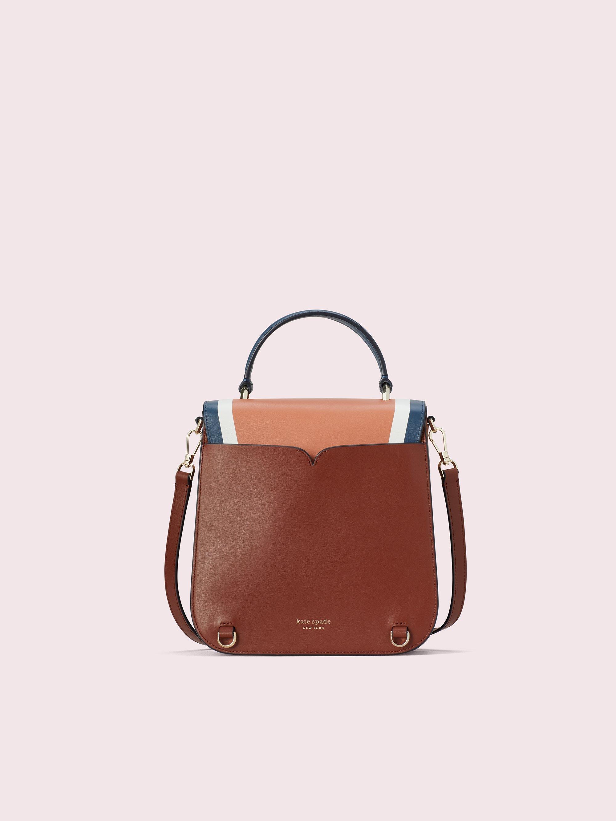 kate spade andi stripe medium convertible backpack