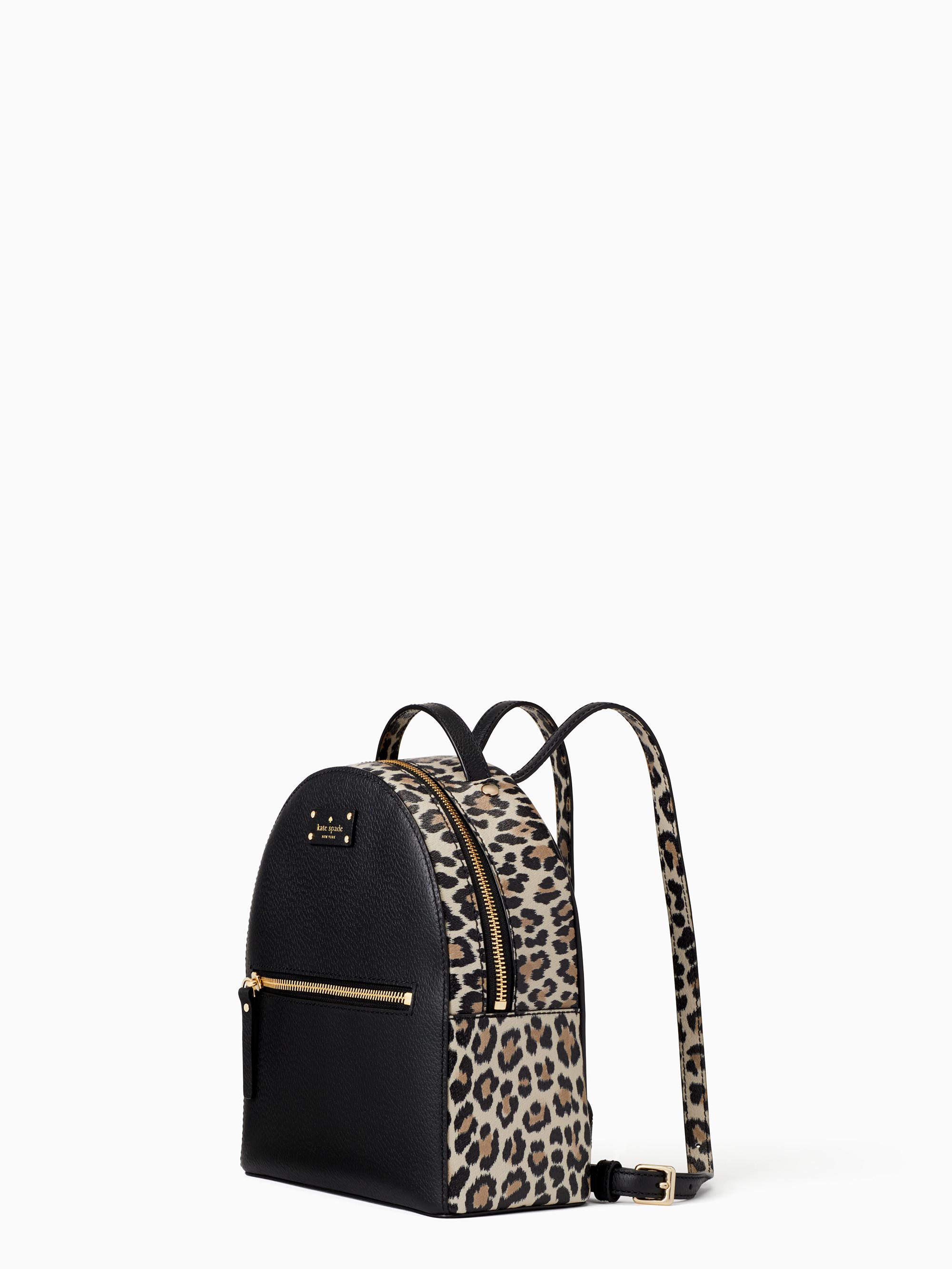 kate spade sammi backpack leopard