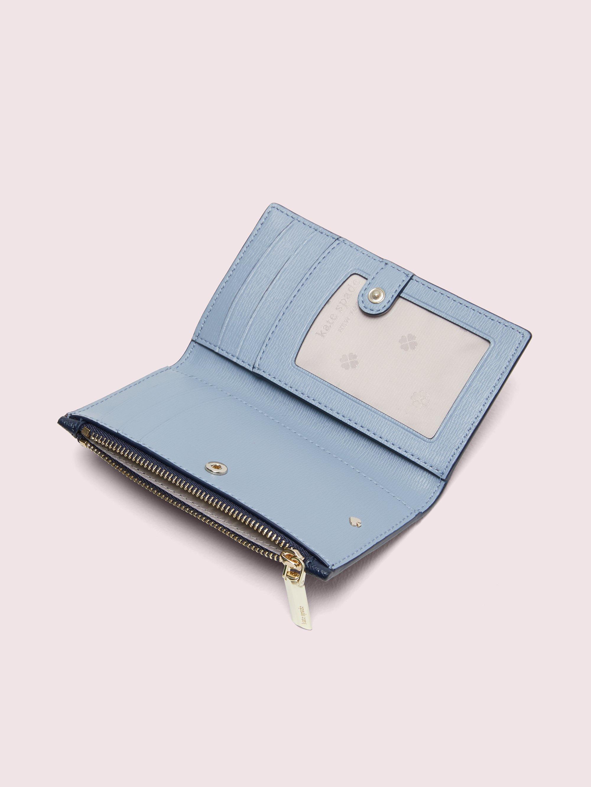 Small slim bifold wallet kate spade Clearance
