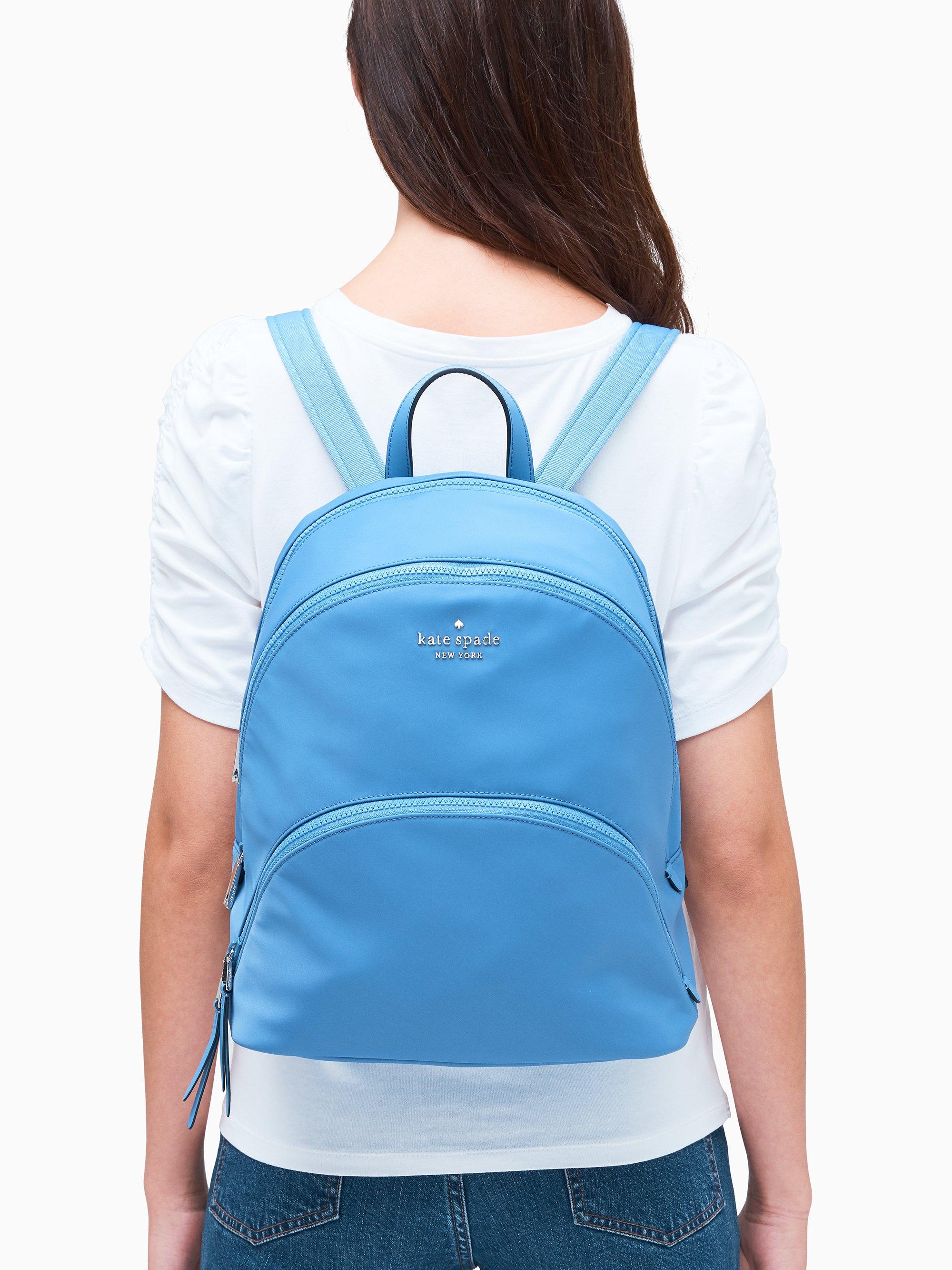 Kate Spade Synthetic Karissa Nylon Large Backpack in Deep Cornflower (Blue)  | Lyst
