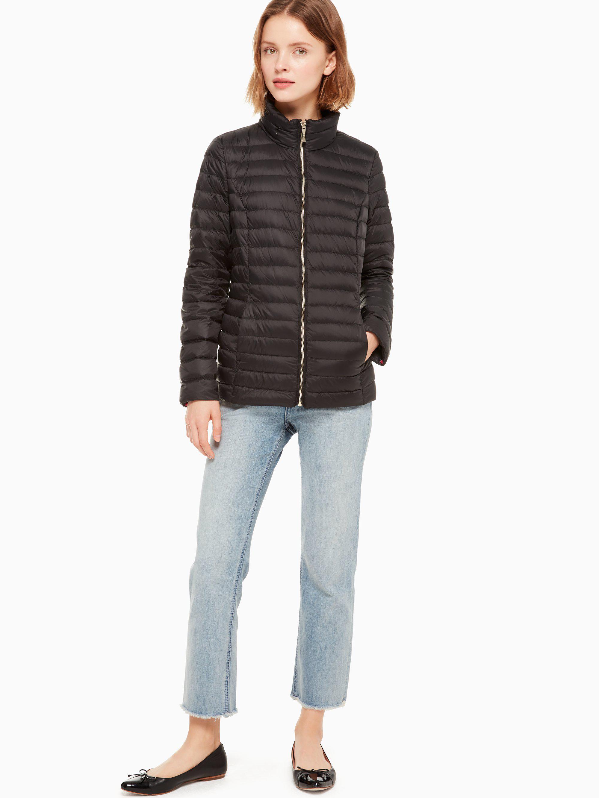 kate spade packable down coat