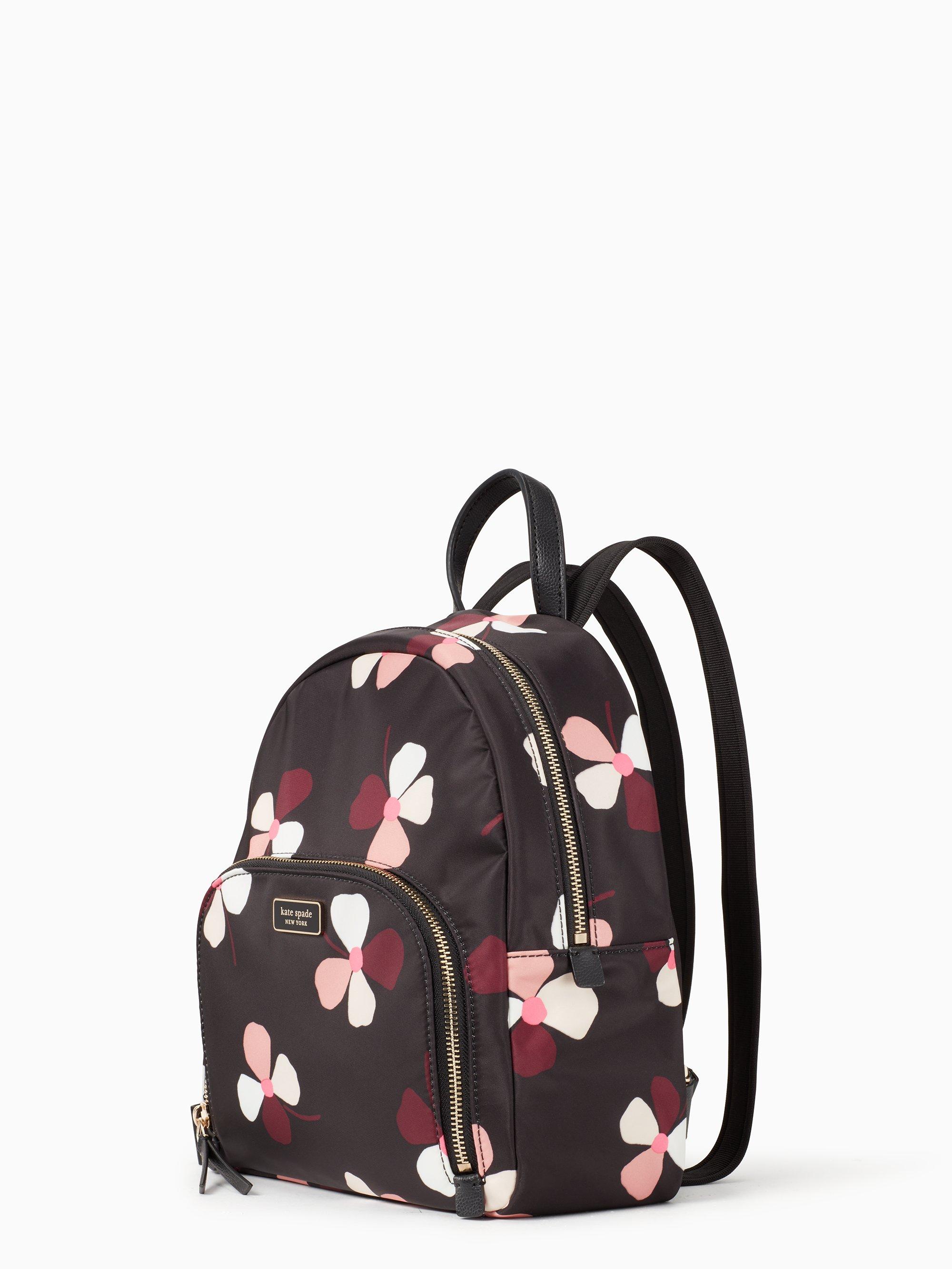 Kate Spade Black Floral Backpack Outlet, 60% OFF 