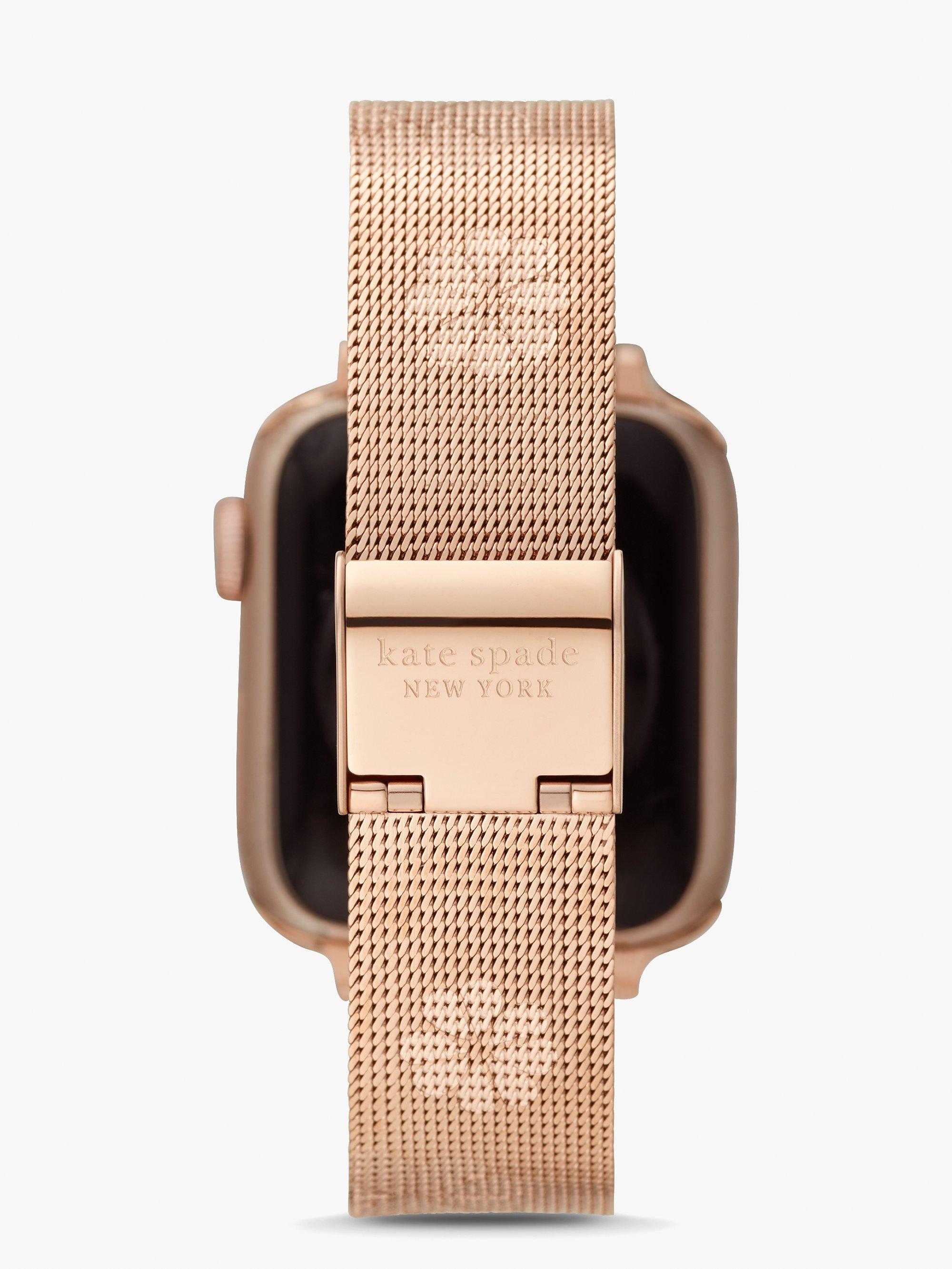 Kate Spade Rose Gold-Tone Stainless Steel Bracelet Band for Apple Watch kate-spade-Rose-Gold-Apple-  main image 2