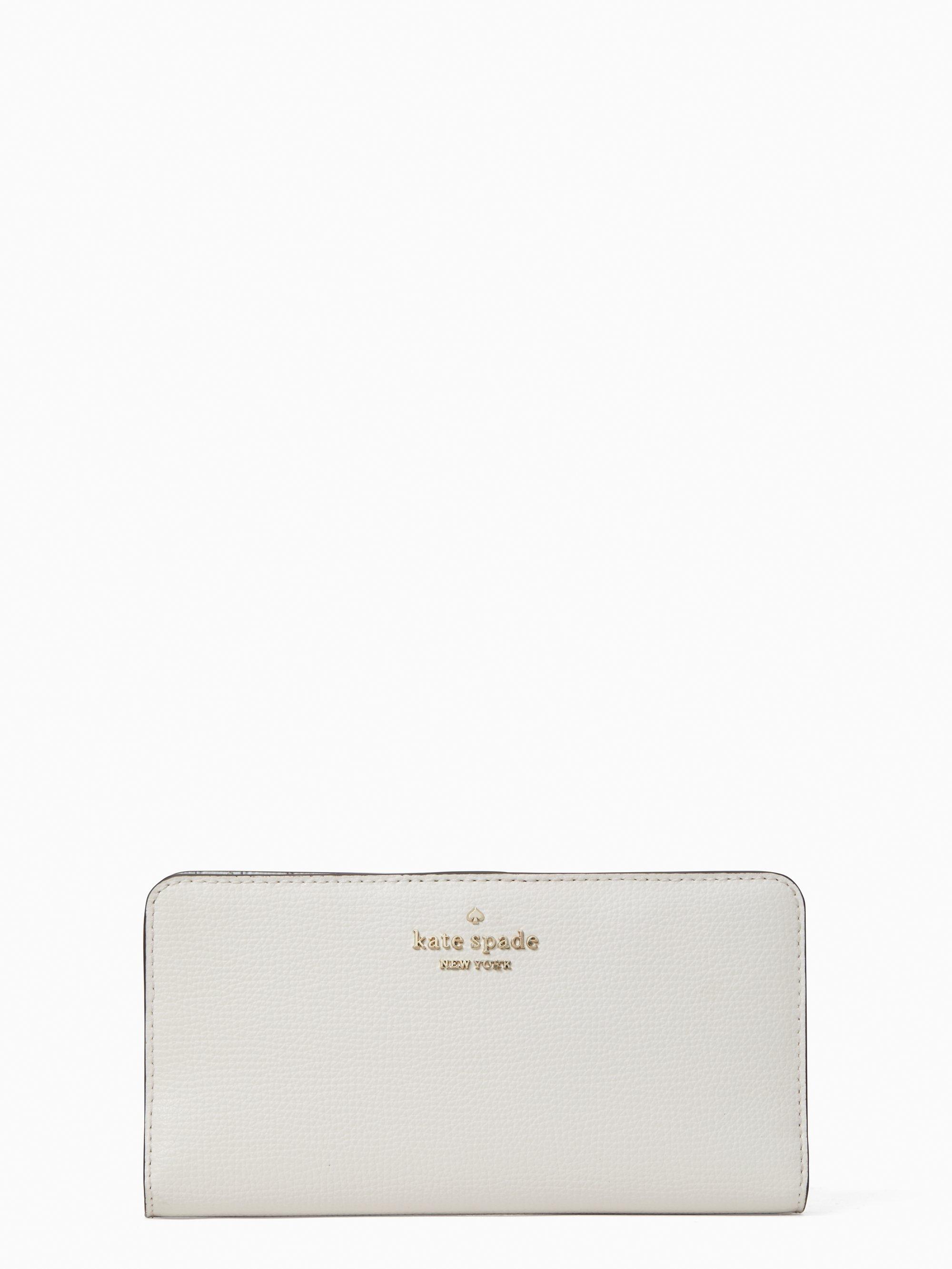 Kate Spade Leather Darcy Large Slim Bifold Wallet - Lyst