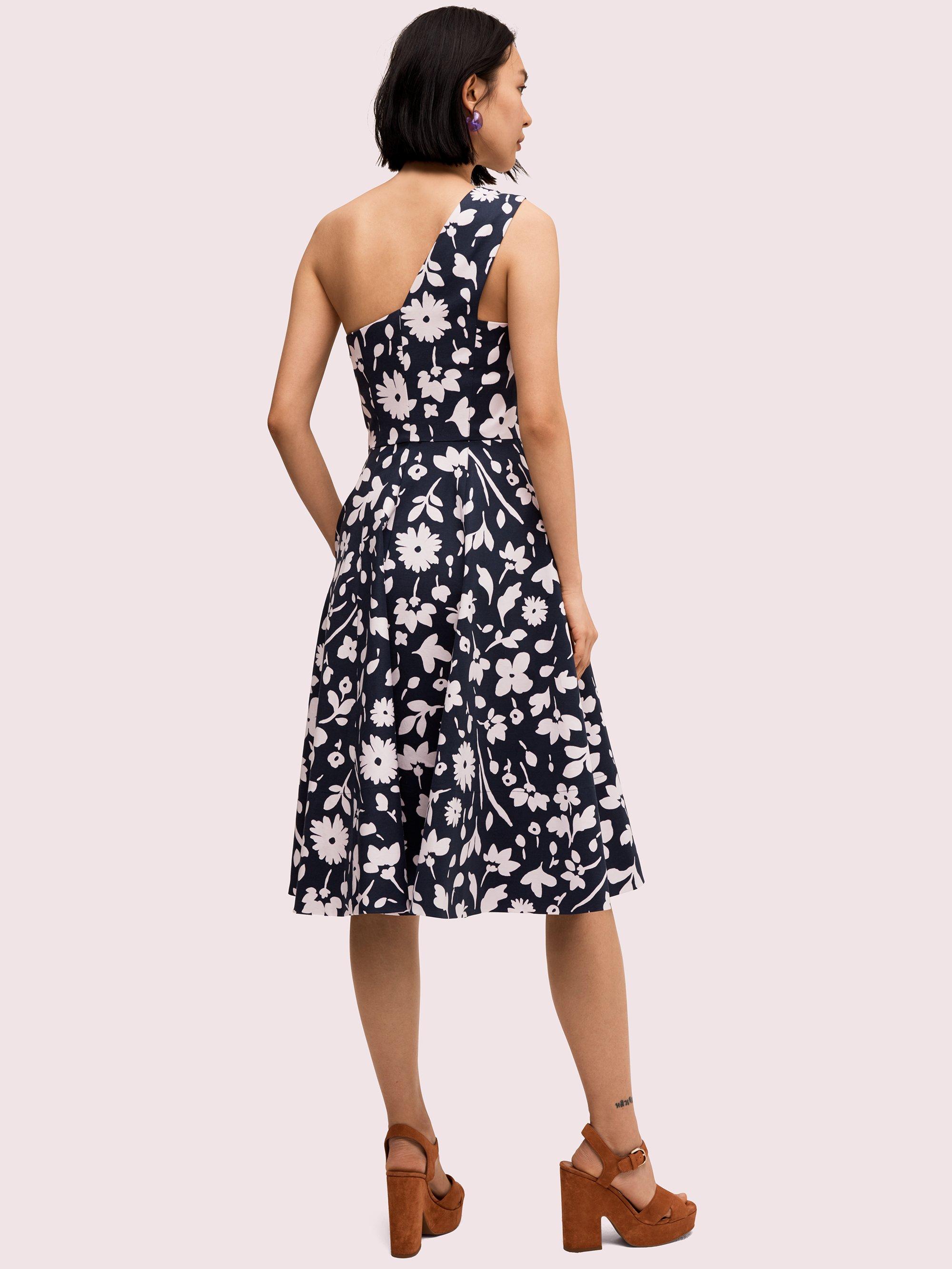 parisian one shoulder dress