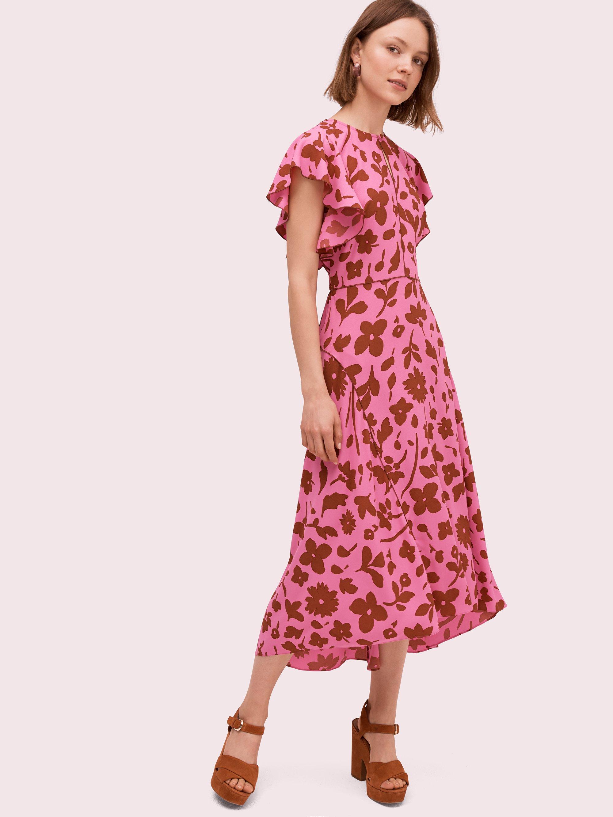 Kate spade flutter sleeve dress Clearance