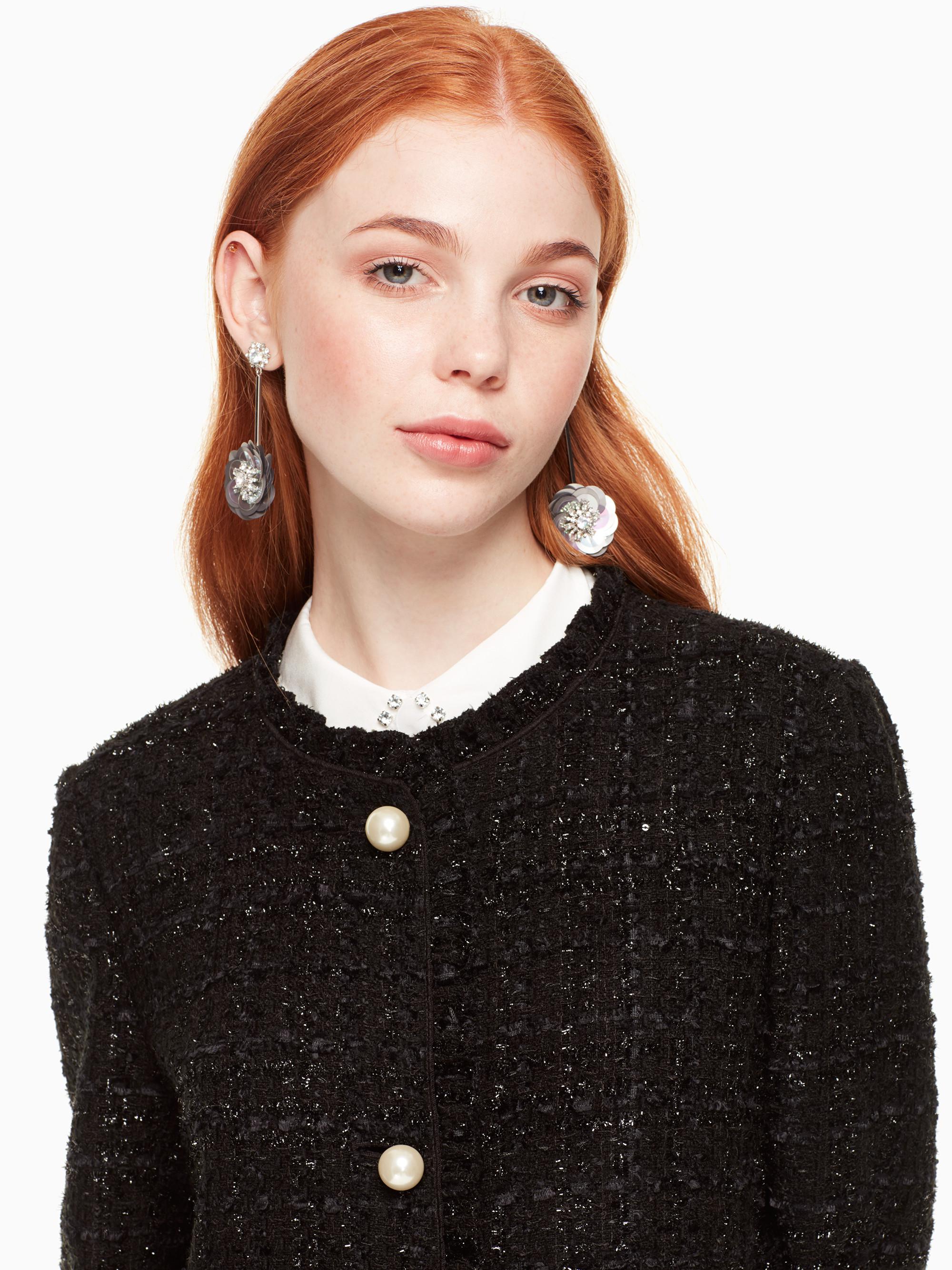 glitter tweed jacket