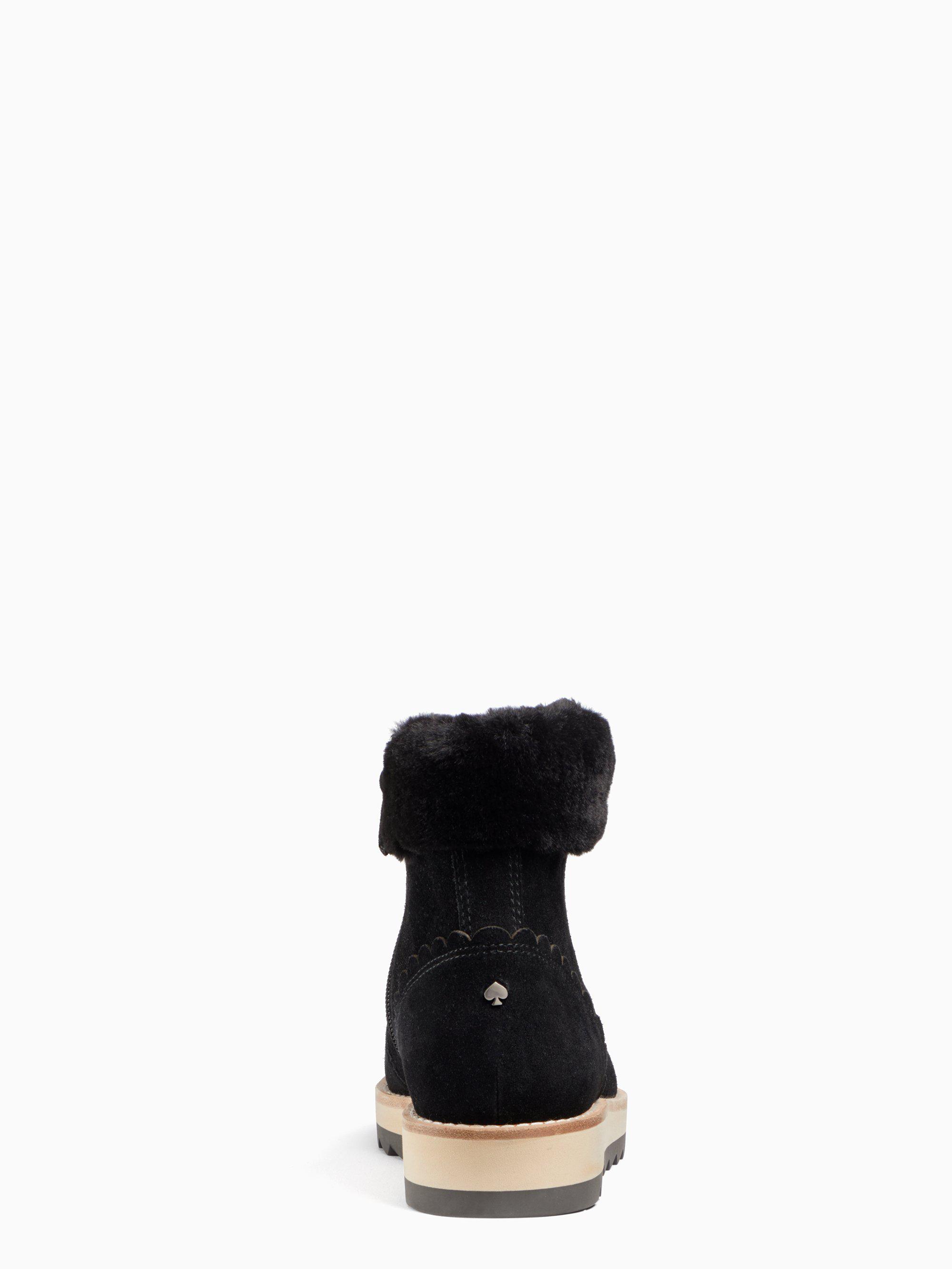 kate spade new york maira combat boots