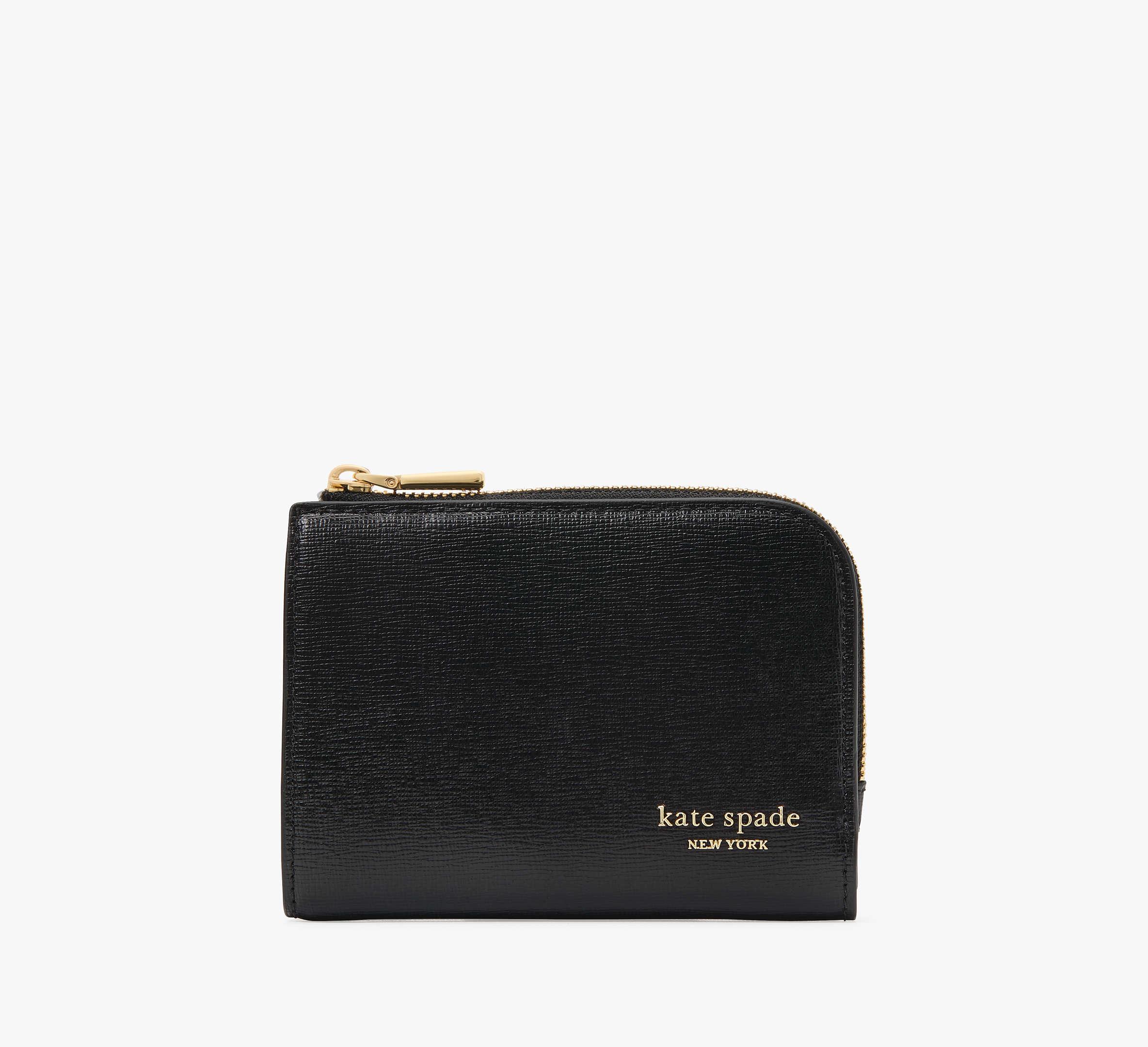 Kate Spade Devin Small Compact Wallet in Black Lyst UK
