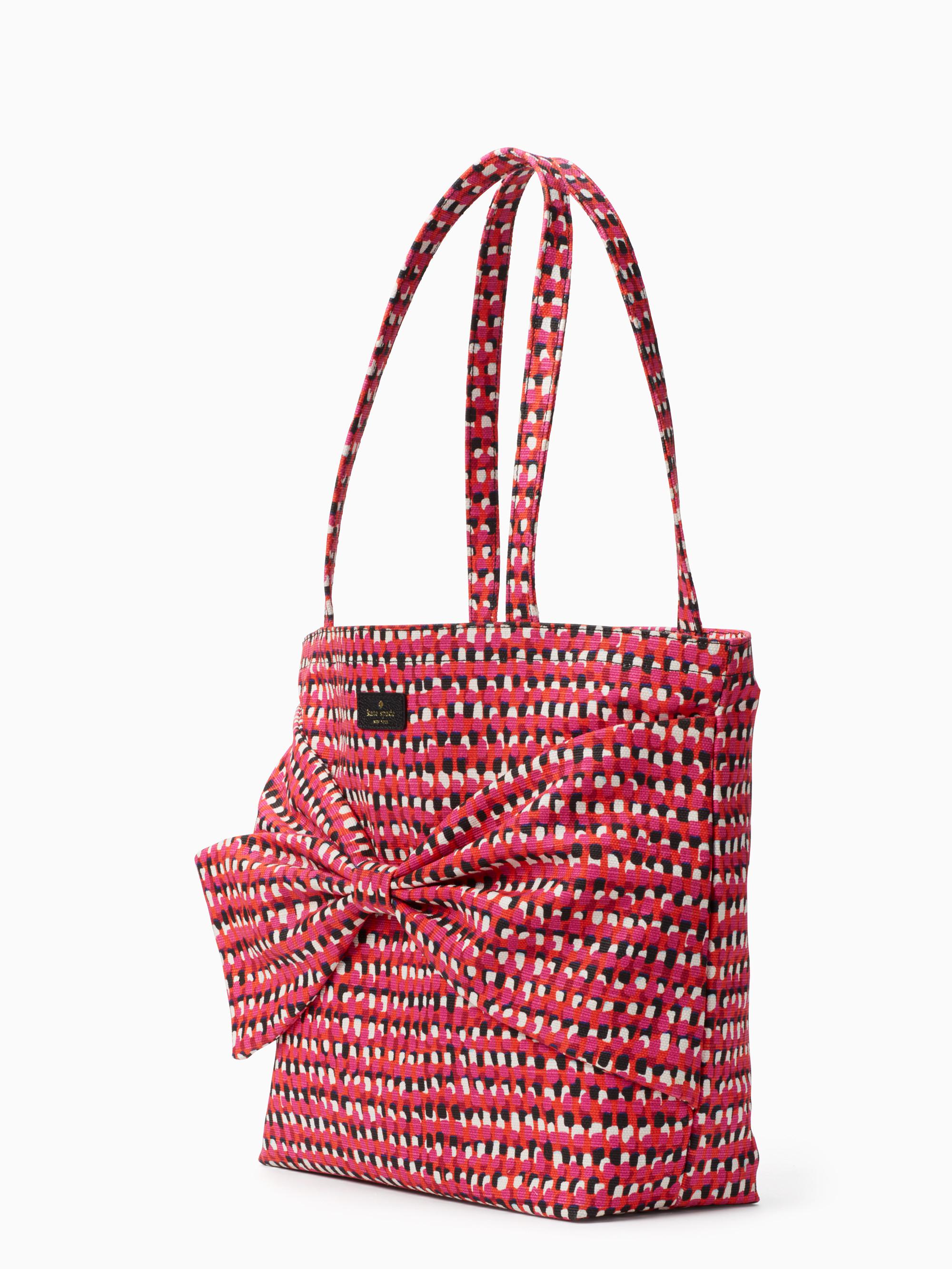 Kate Spade On Purpose Canvas Tote in Red Lyst