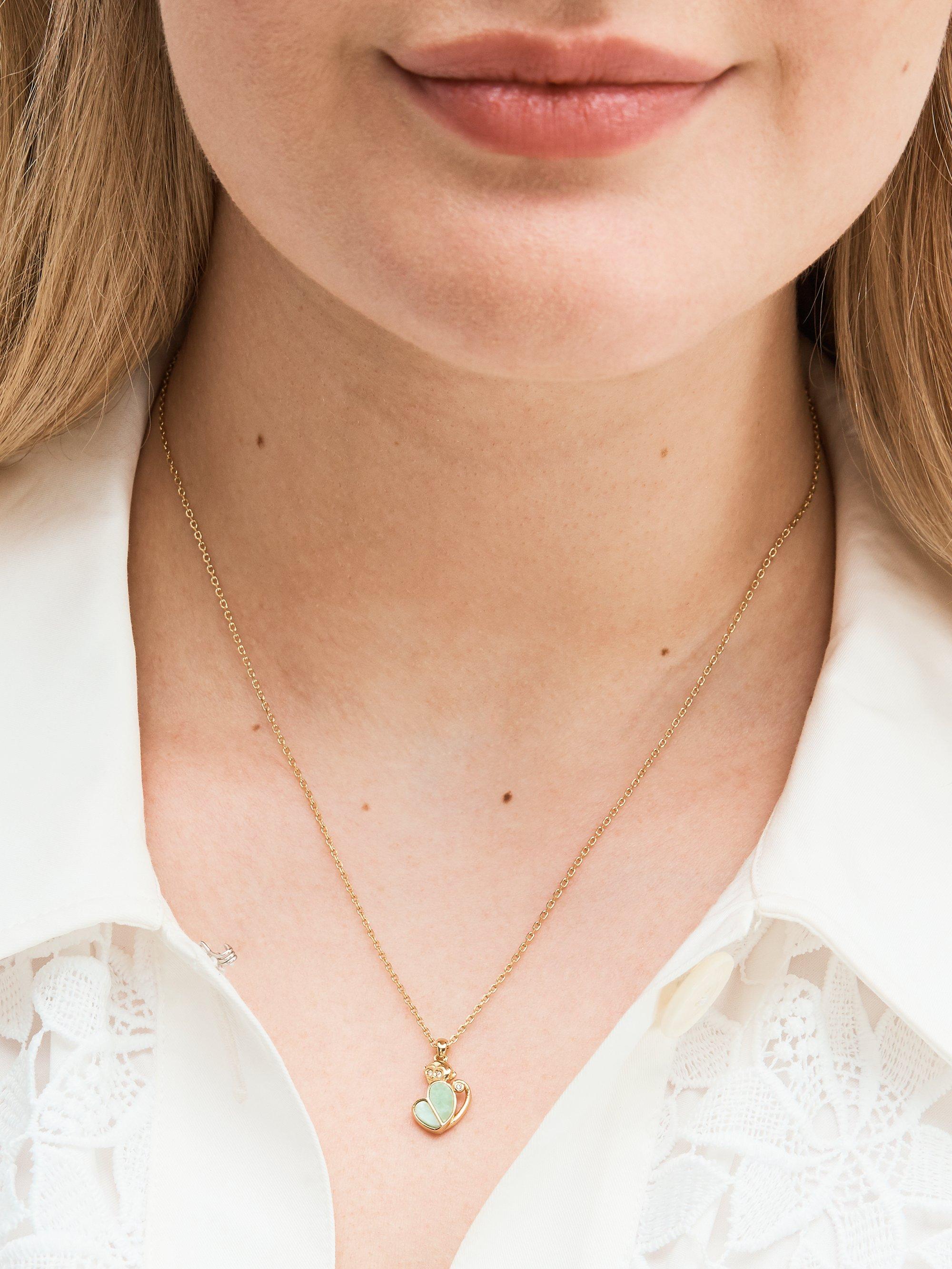 kate spade new york Animal Party Monkey ネックレス Kate Spade Monkey Necklace 2025 | www.astradizajn.com.mk