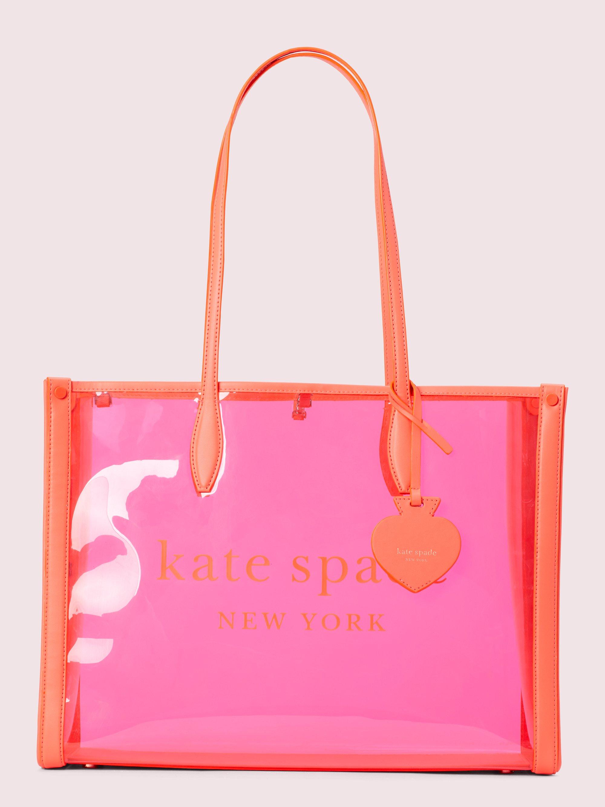 kate spade pink tote bag