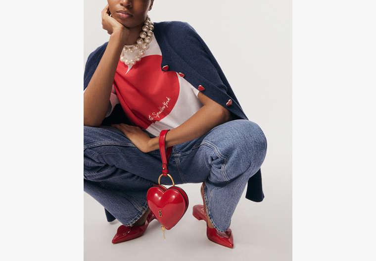 Kate Spade Heart Button Nell Cardigan in Blue Lyst UK