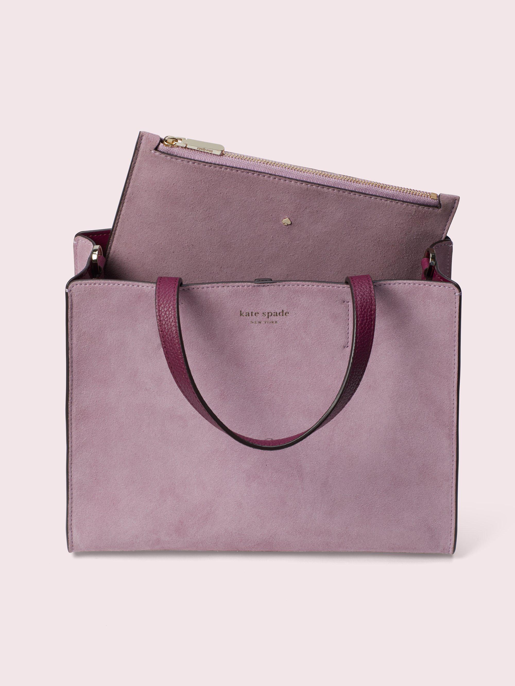 sam suede medium satchel