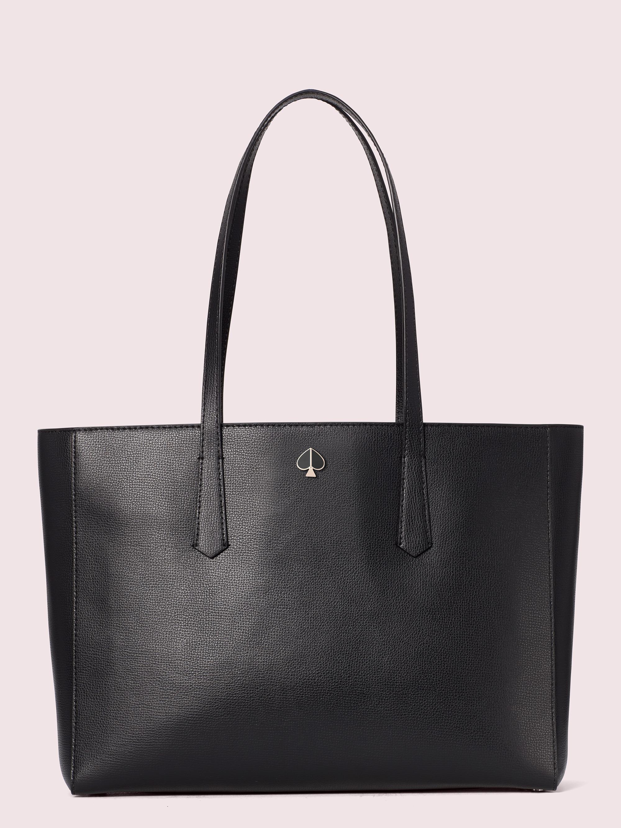 Kate Spade Leather Molly Large Ziptop Work Tote in Black Lyst