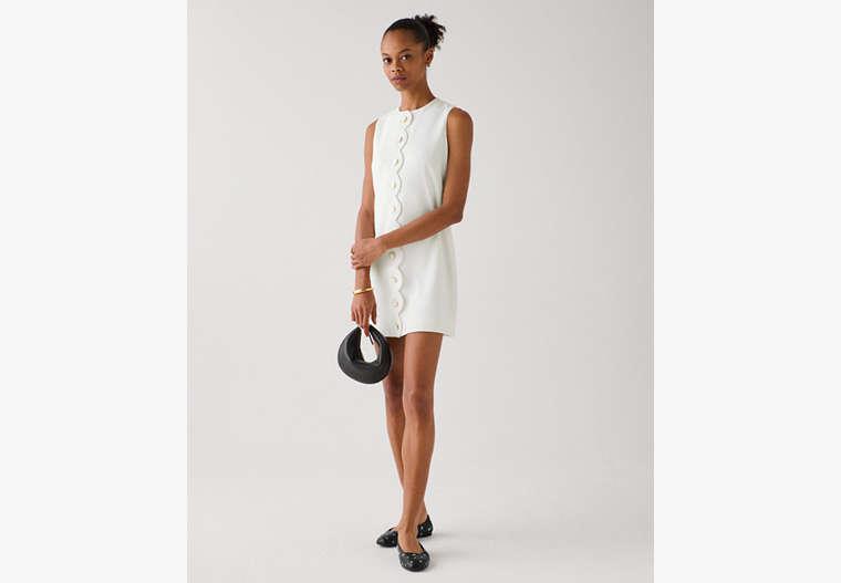Kate Spade Scallop Shift Dress in White | Lyst Kate Spade Scallop Shift Dress in White | Lyst
