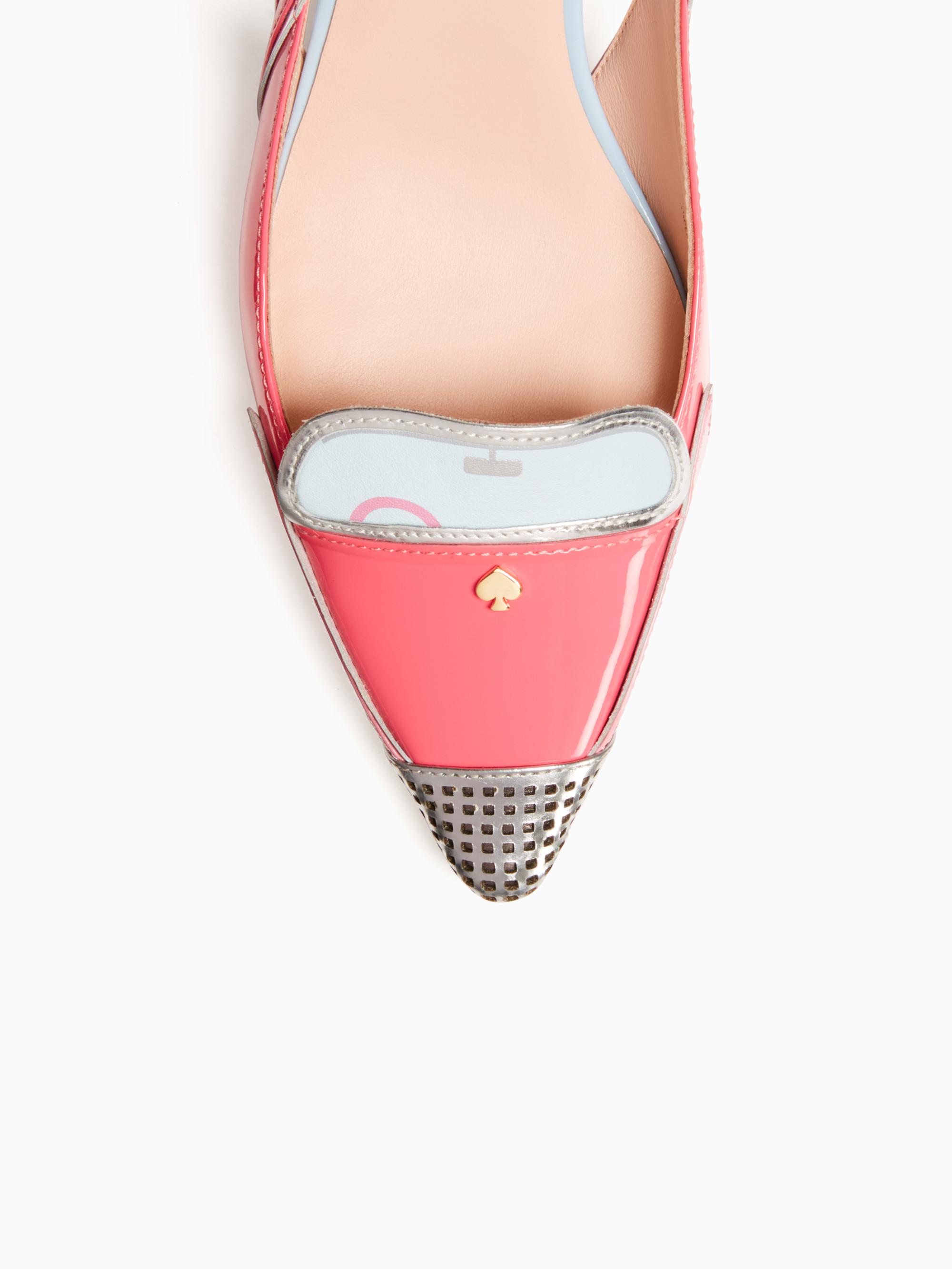 kate spade pink heels