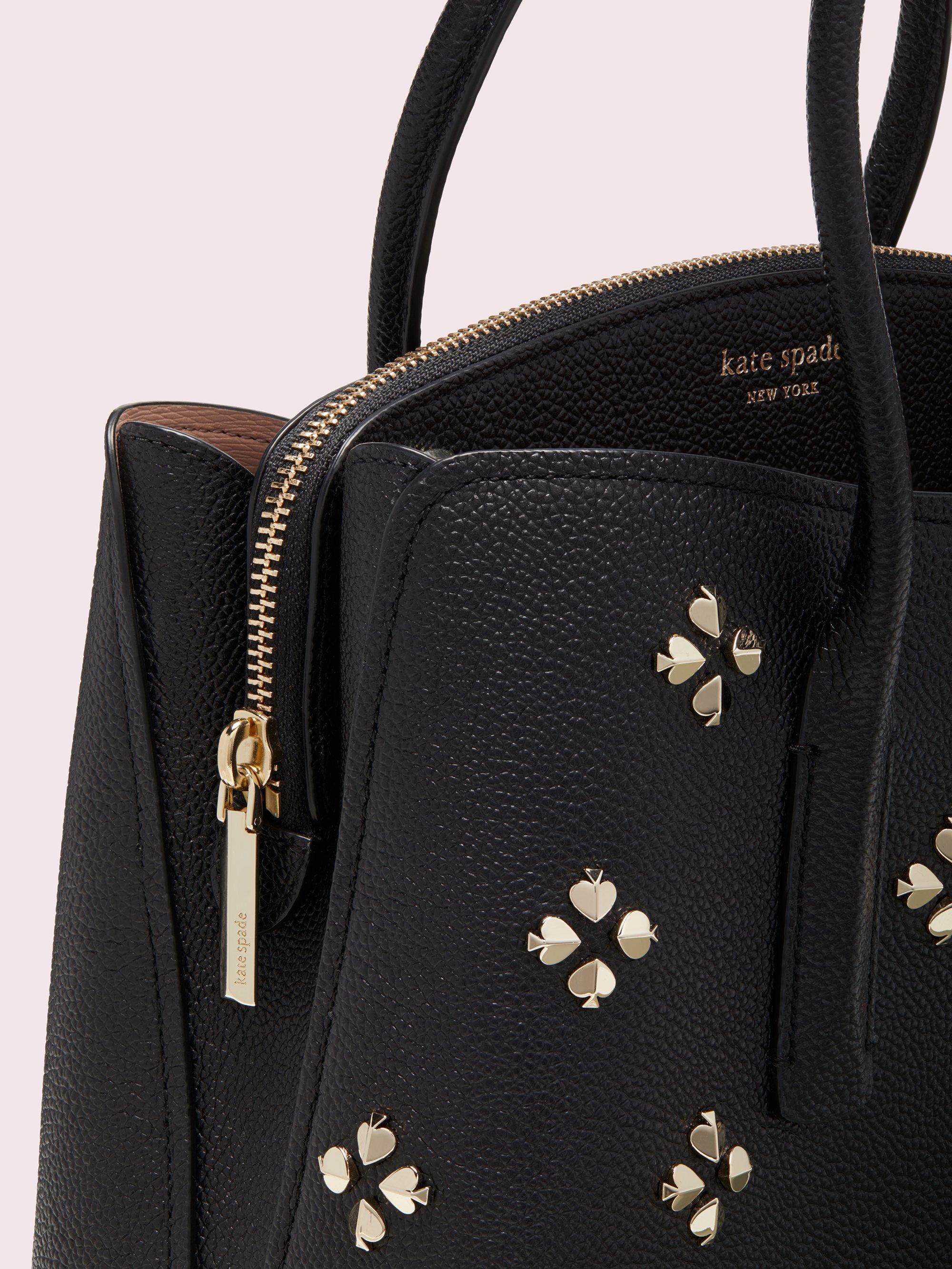 kate spade margaux spade stud medium satchel