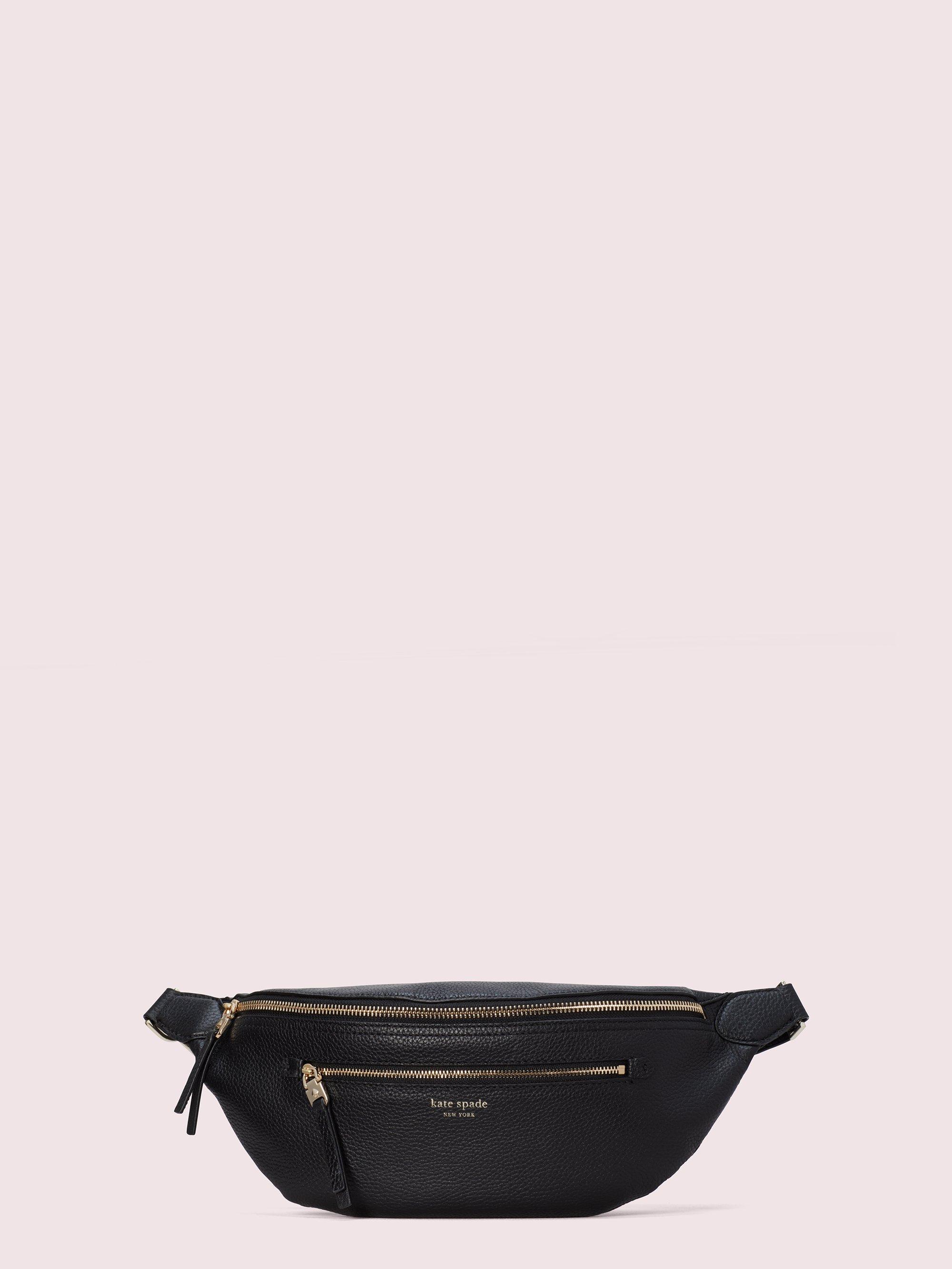 Kate Spade Leather Polly Large Belt Bag in Black Lyst