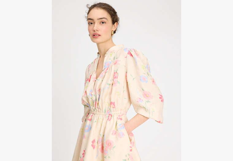 kate spade pink and green dress PinkBlush Sage Off Shoulder Long Sleeve Maternity Maxi Dress main image 0