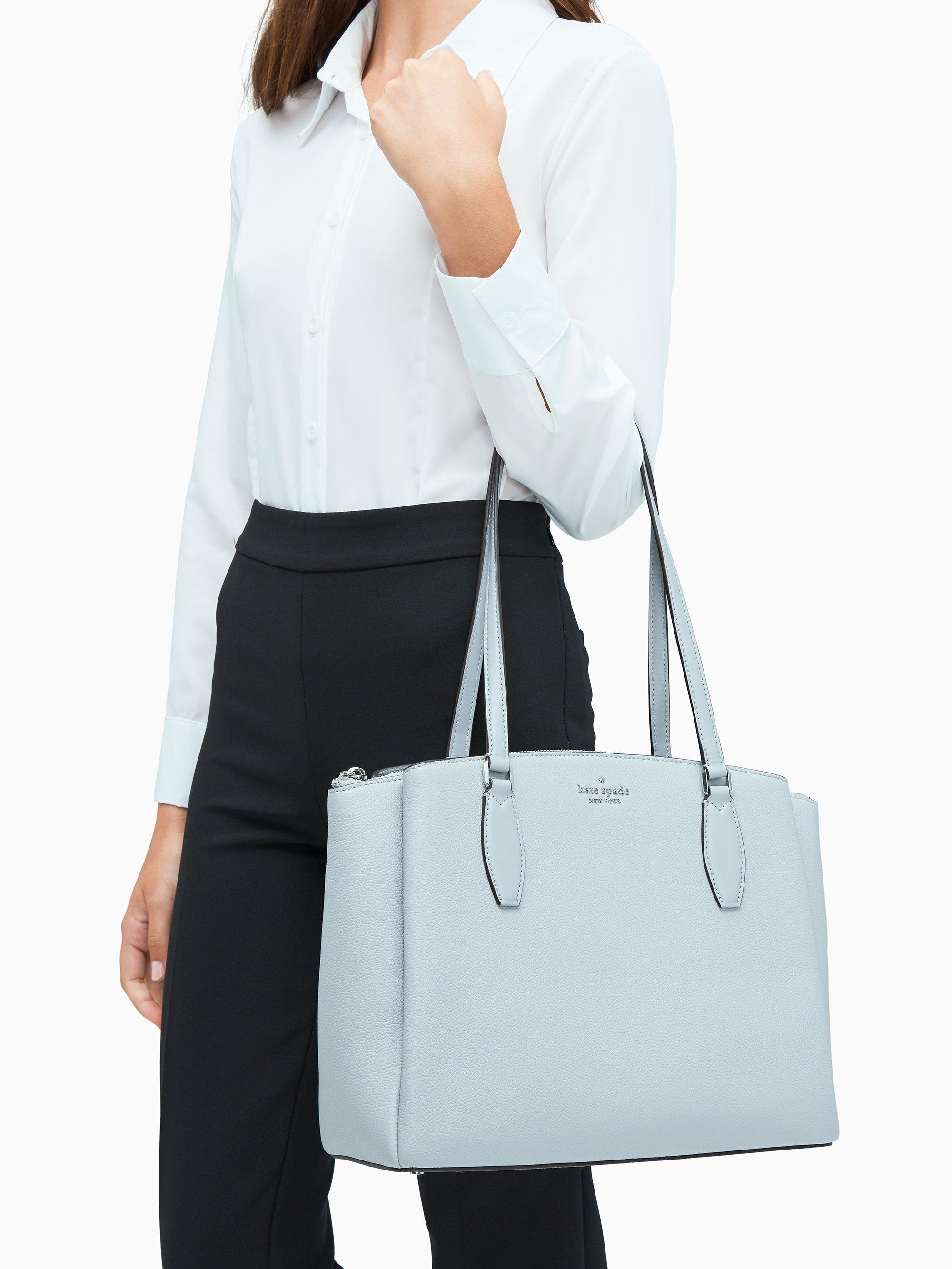 Kate spade large online triple compartment tote