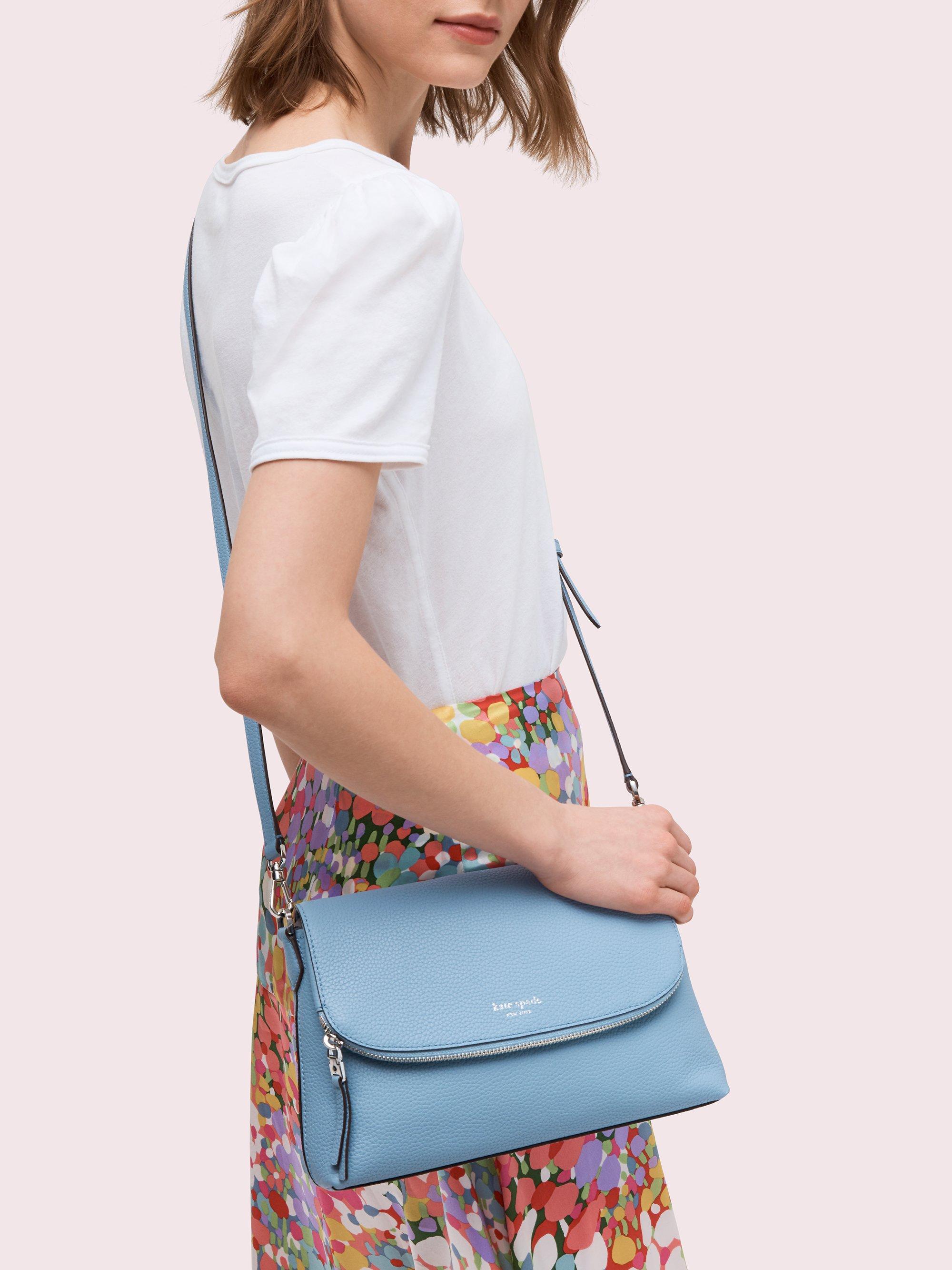 kate spade polly large flap crossbody