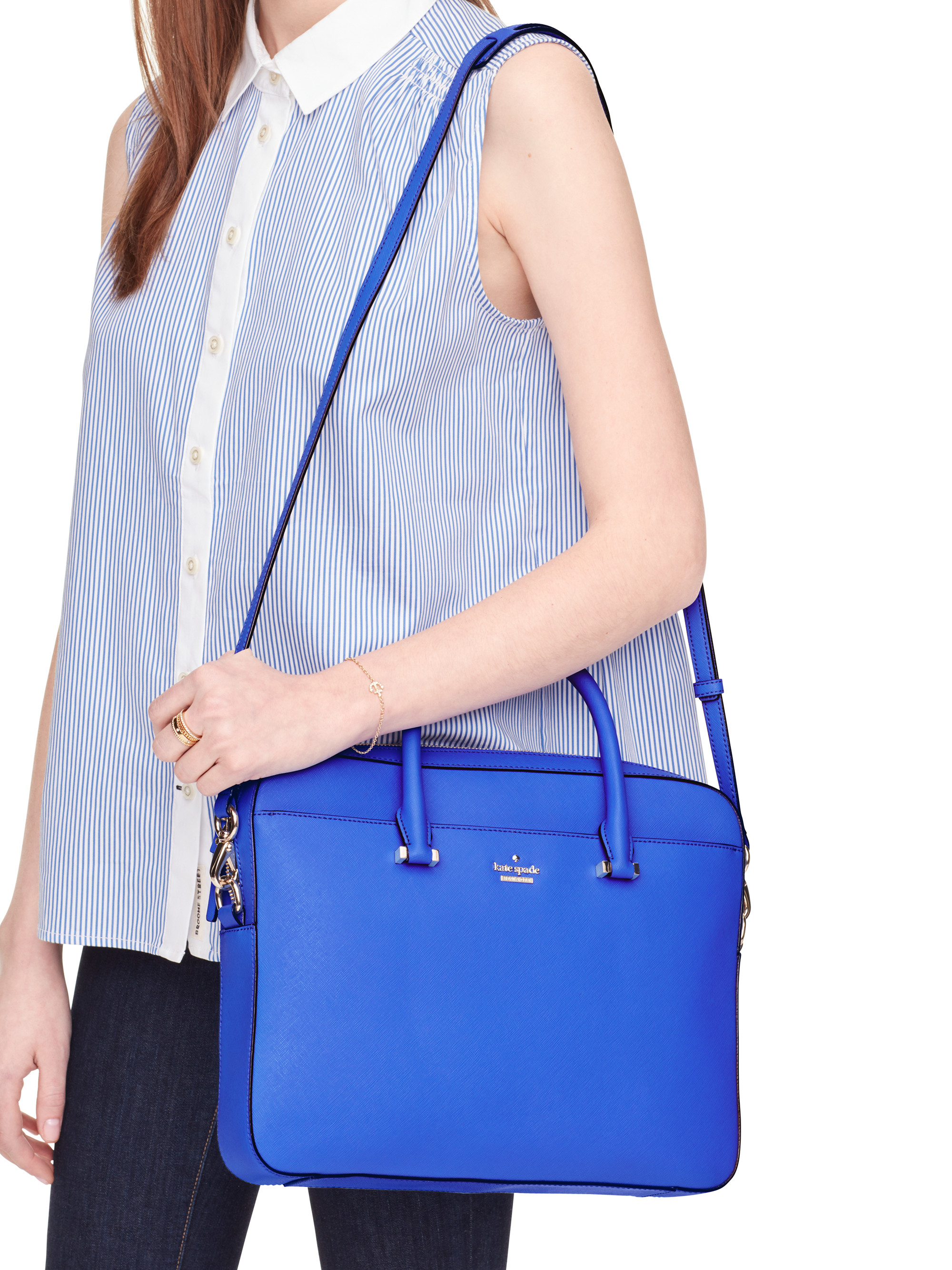 kate spade 13 saffiano laptop bag