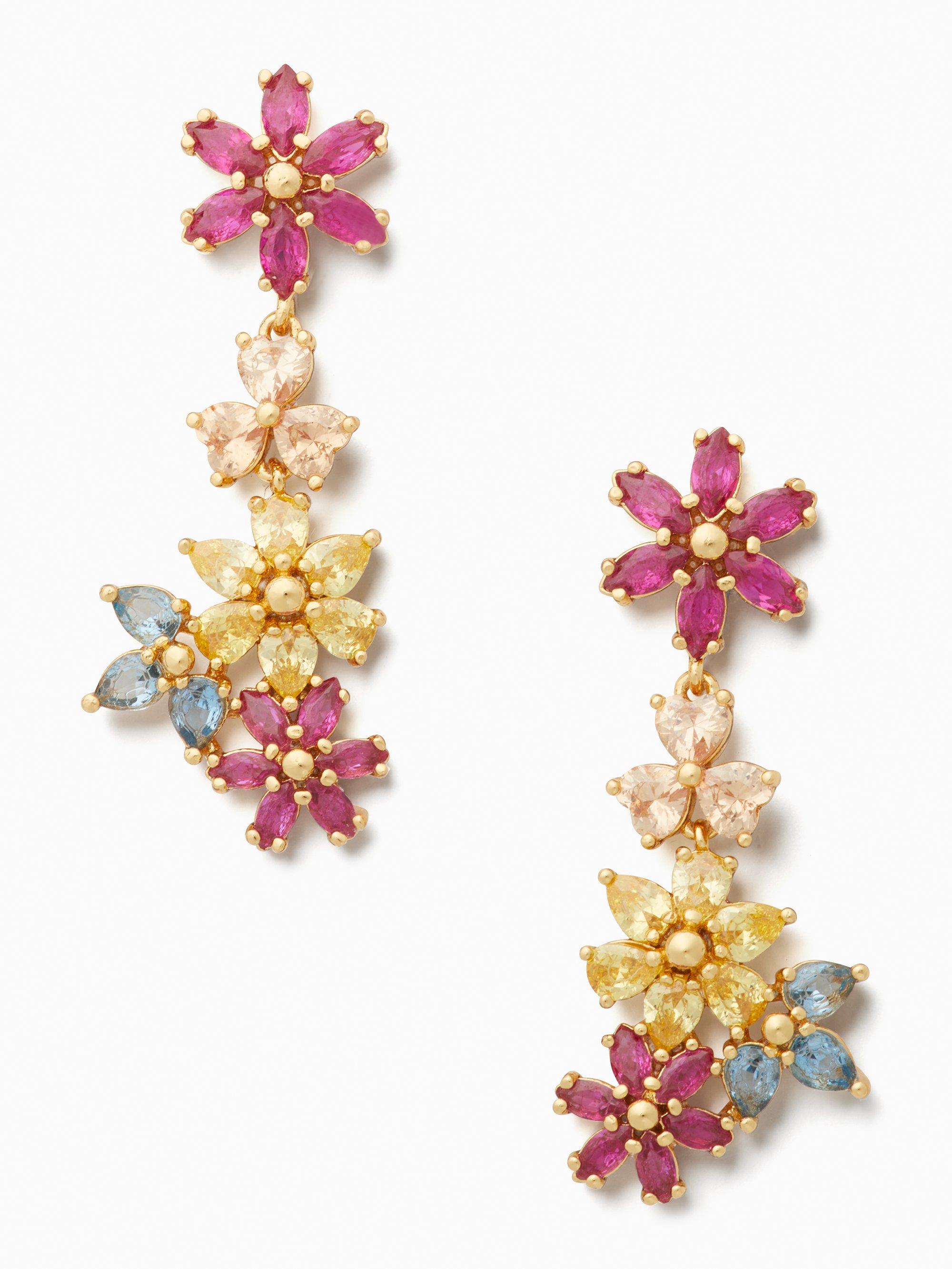 kate spade first bloom earrings