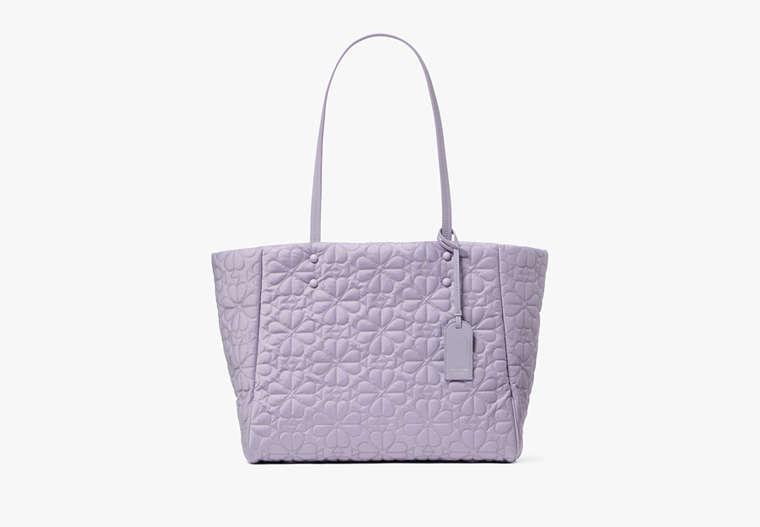 Kate Spade Tilly Quilted Medium Tote Bag in Purple | Lyst