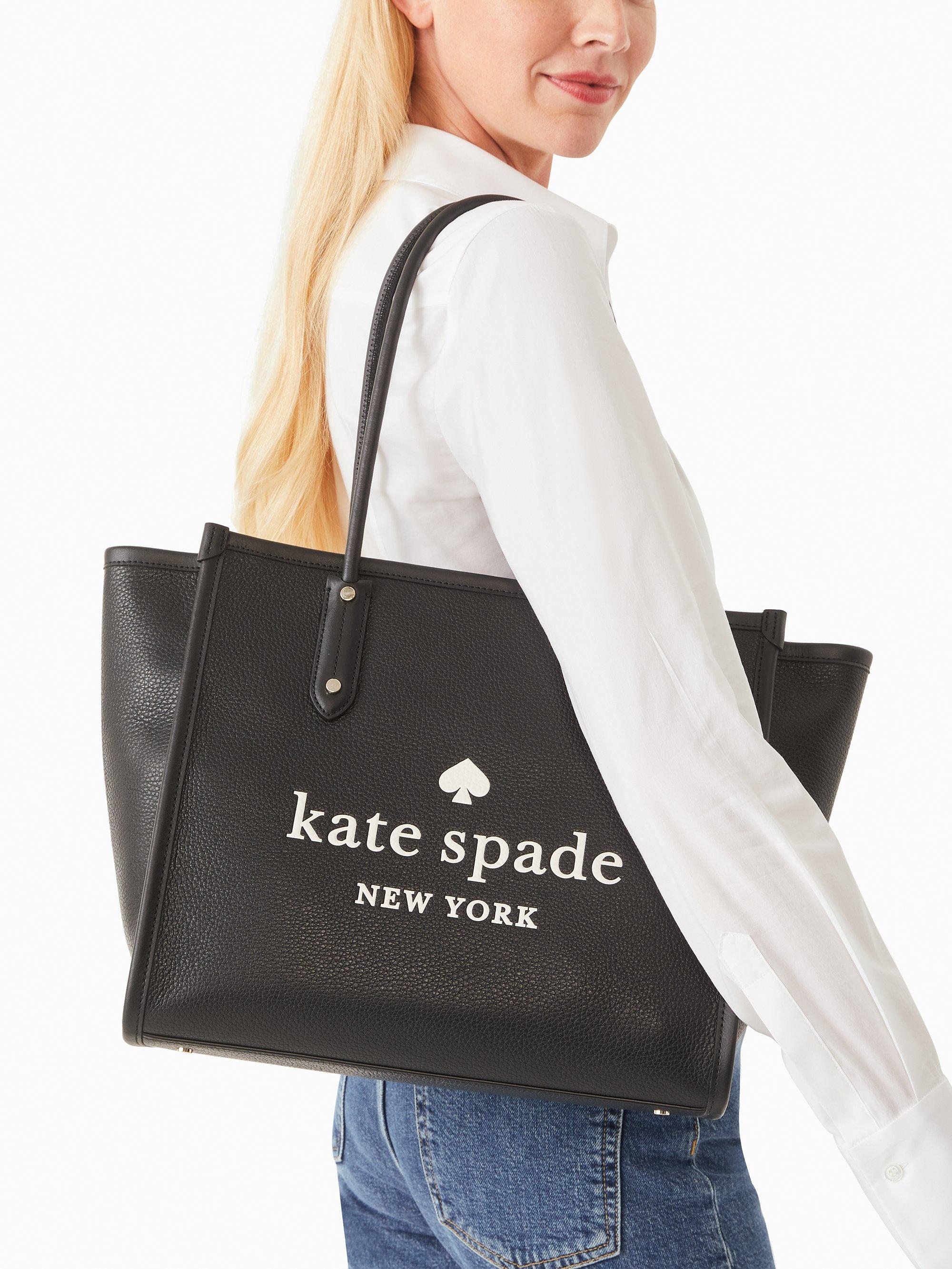 Kate Spade Ella Tote in Black | Lyst