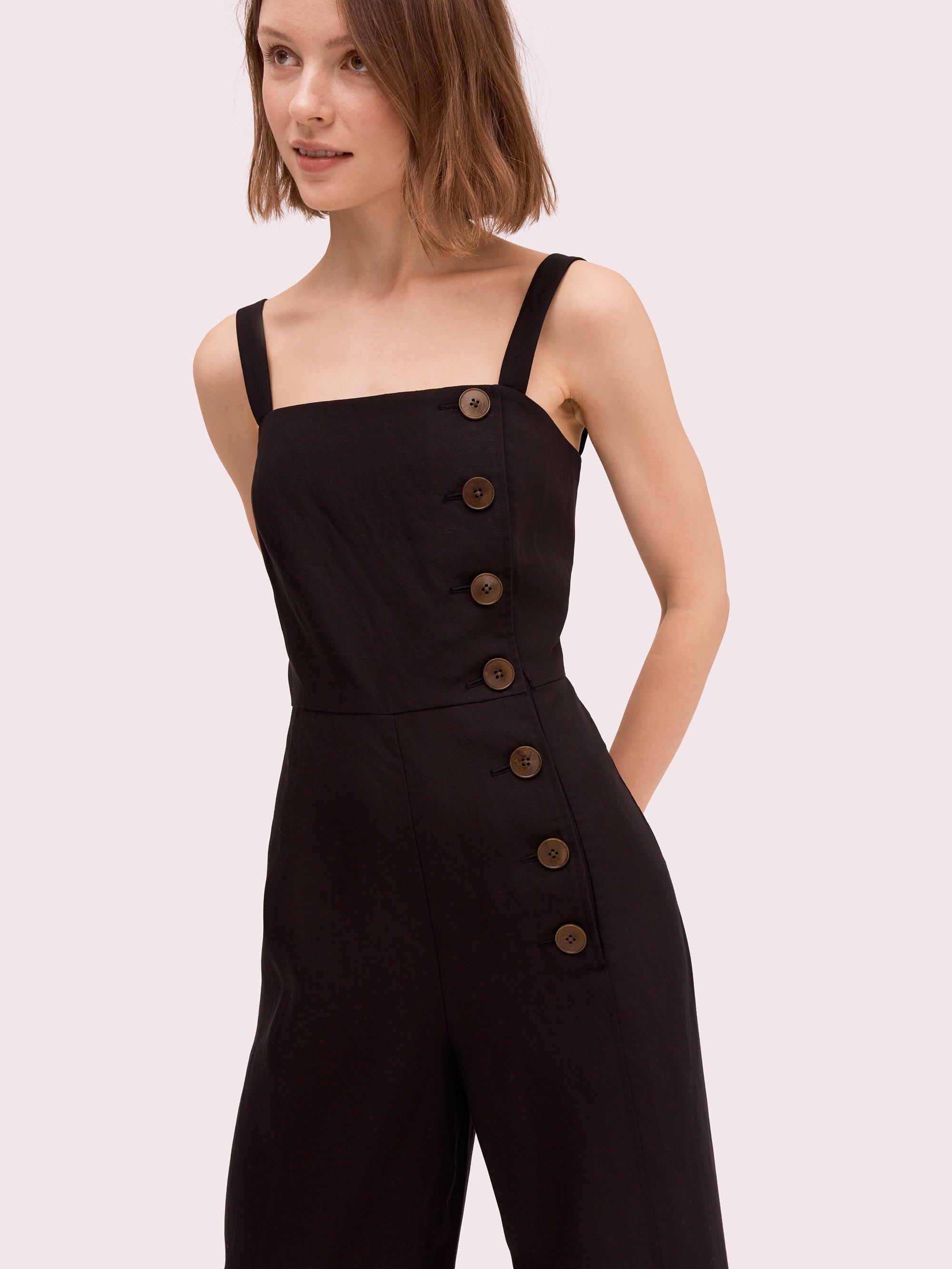 side button jumpsuit