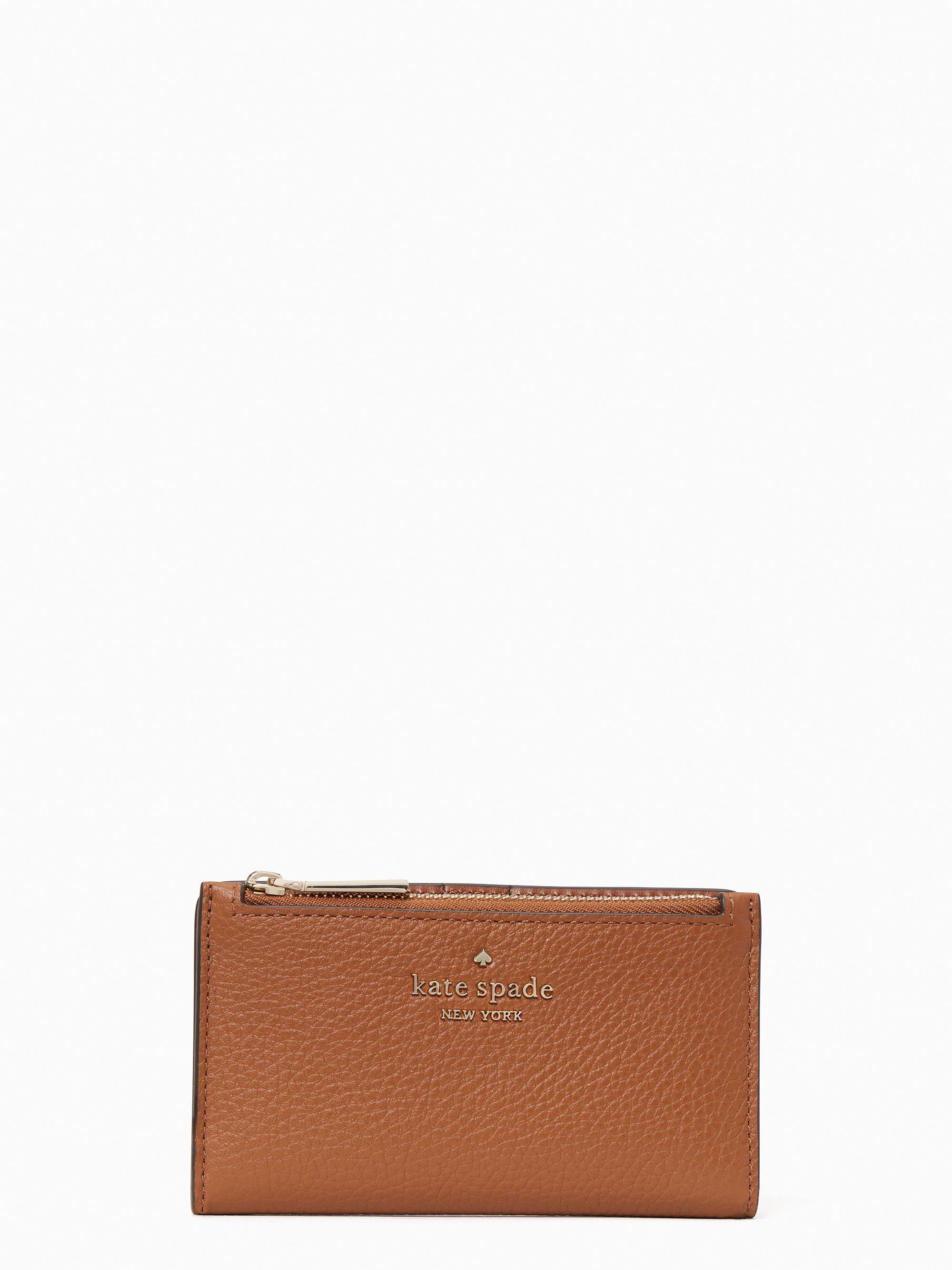 kate spade warm gingerbread wallet