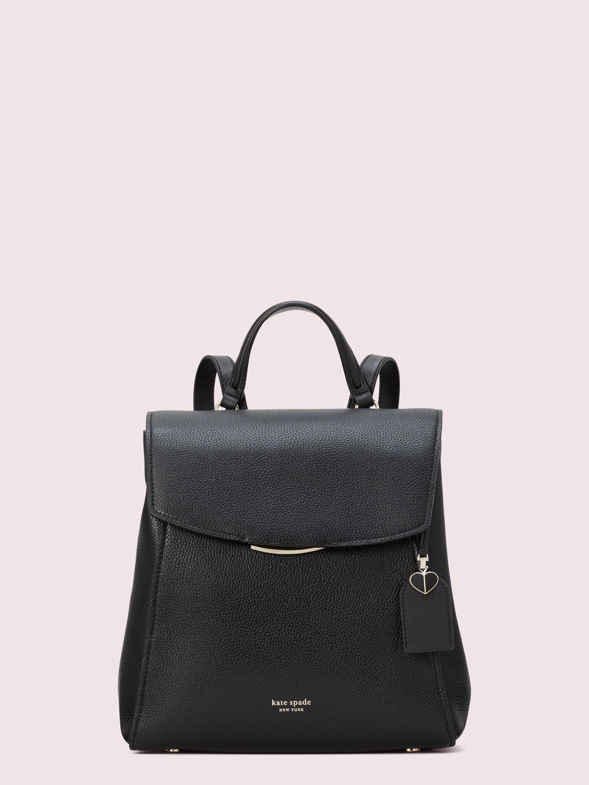 Kate Spade Leather Grace Medium Backpack in Black Lyst