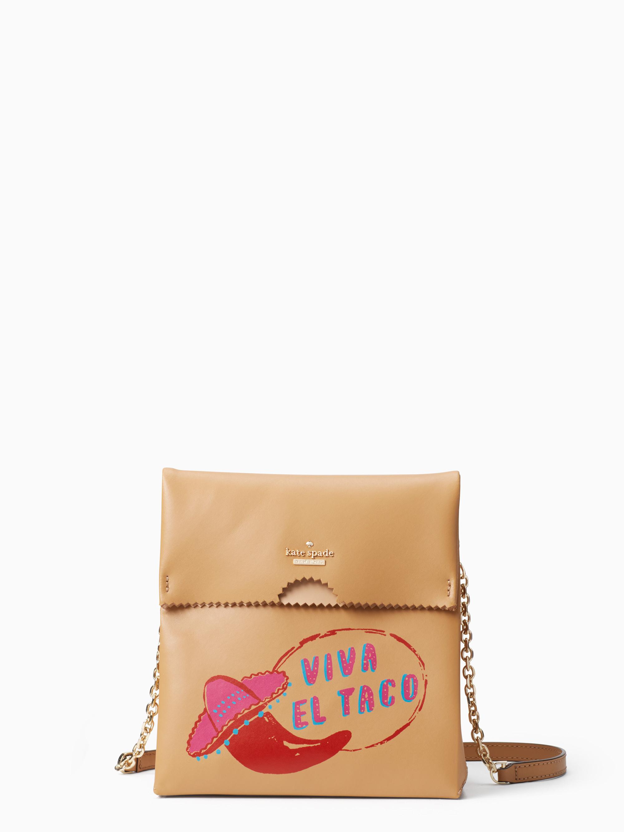 Download Kate Spade Leather Haute Stuff Takeout Bag - Lyst