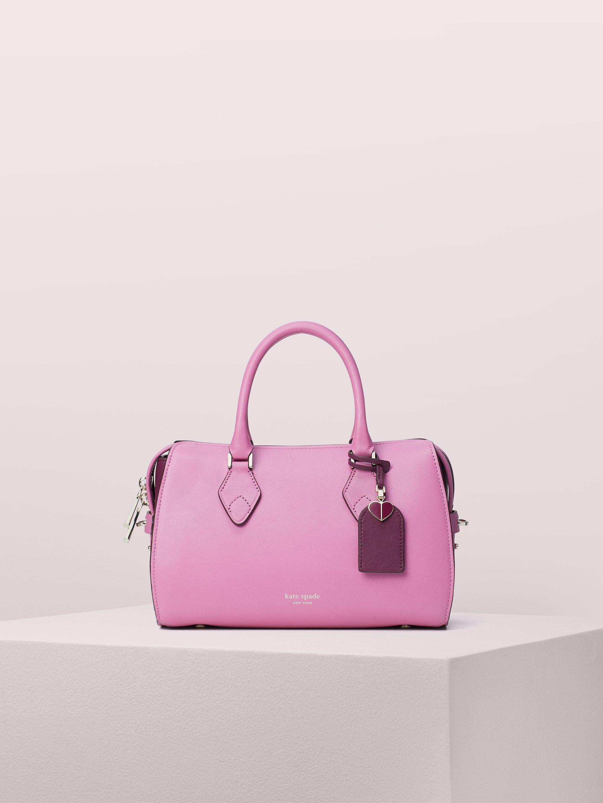 small duffle bag pink