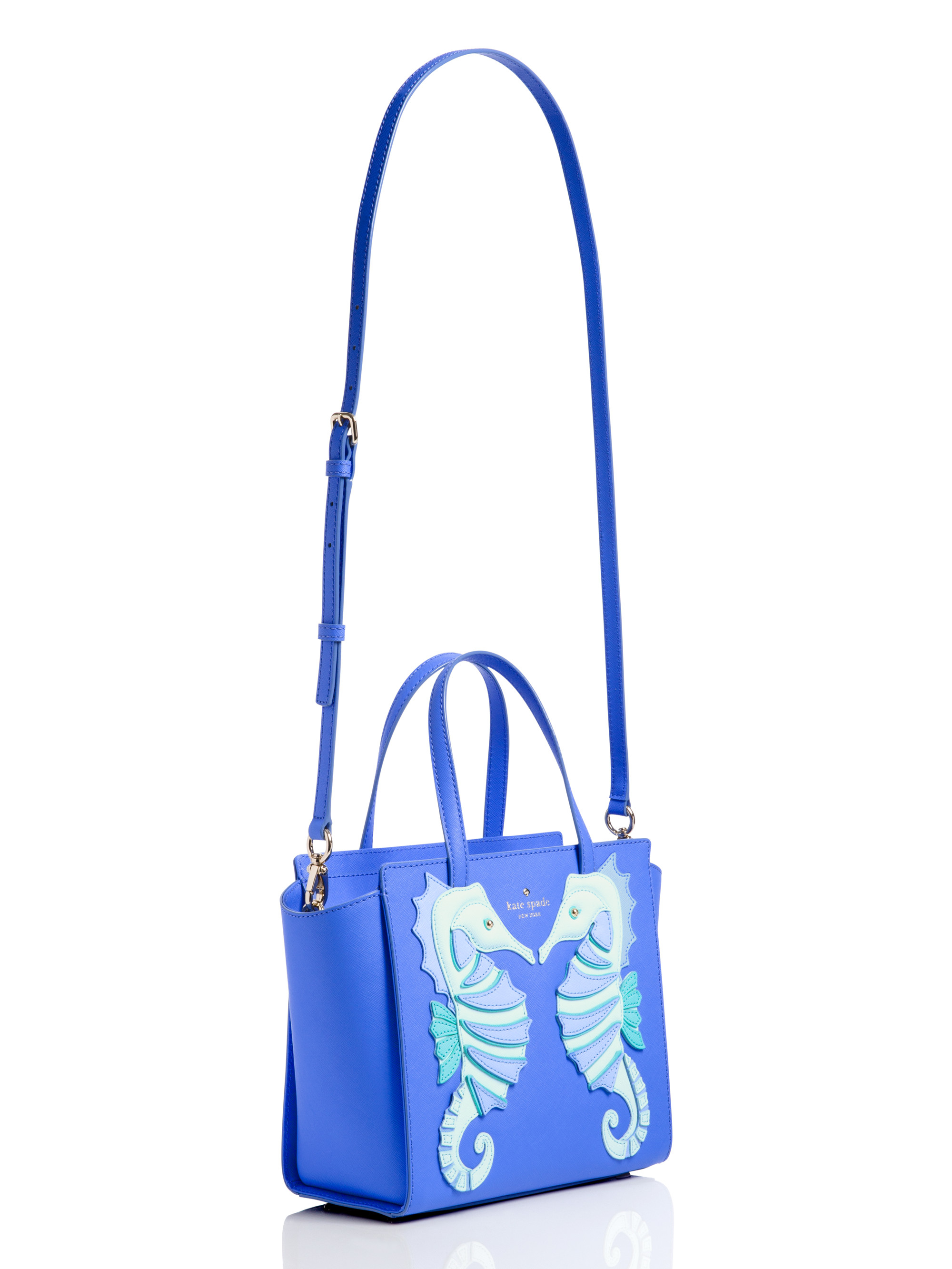 kate spade seahorse purse