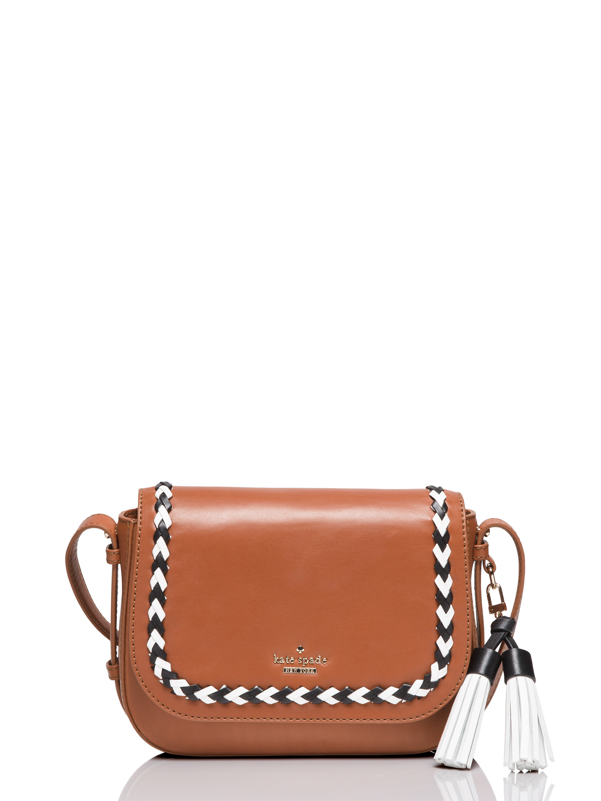 kate spade black white crossbody