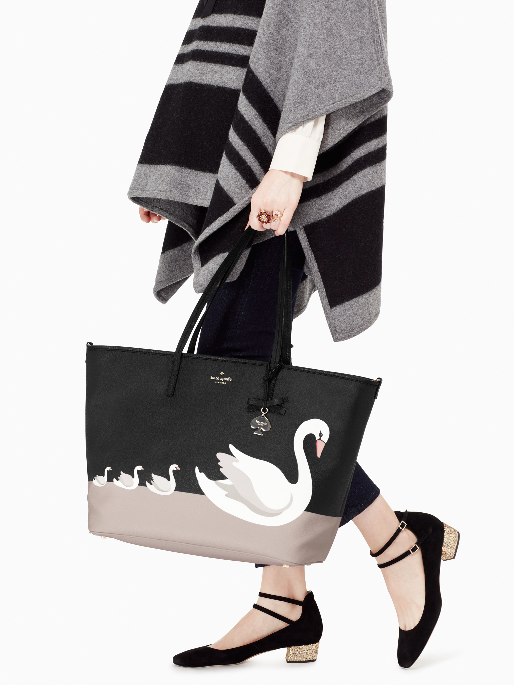 kate spade swan purse