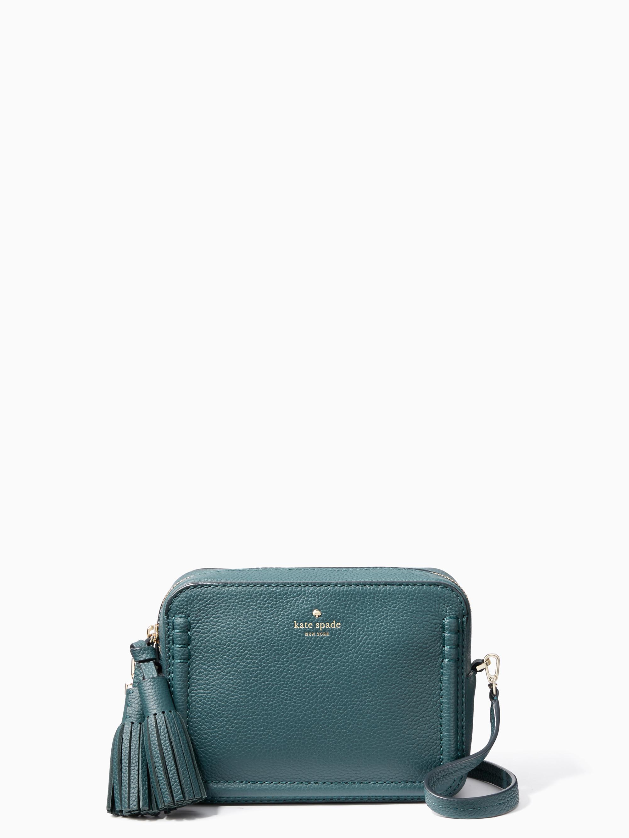 kate spade forest green bag