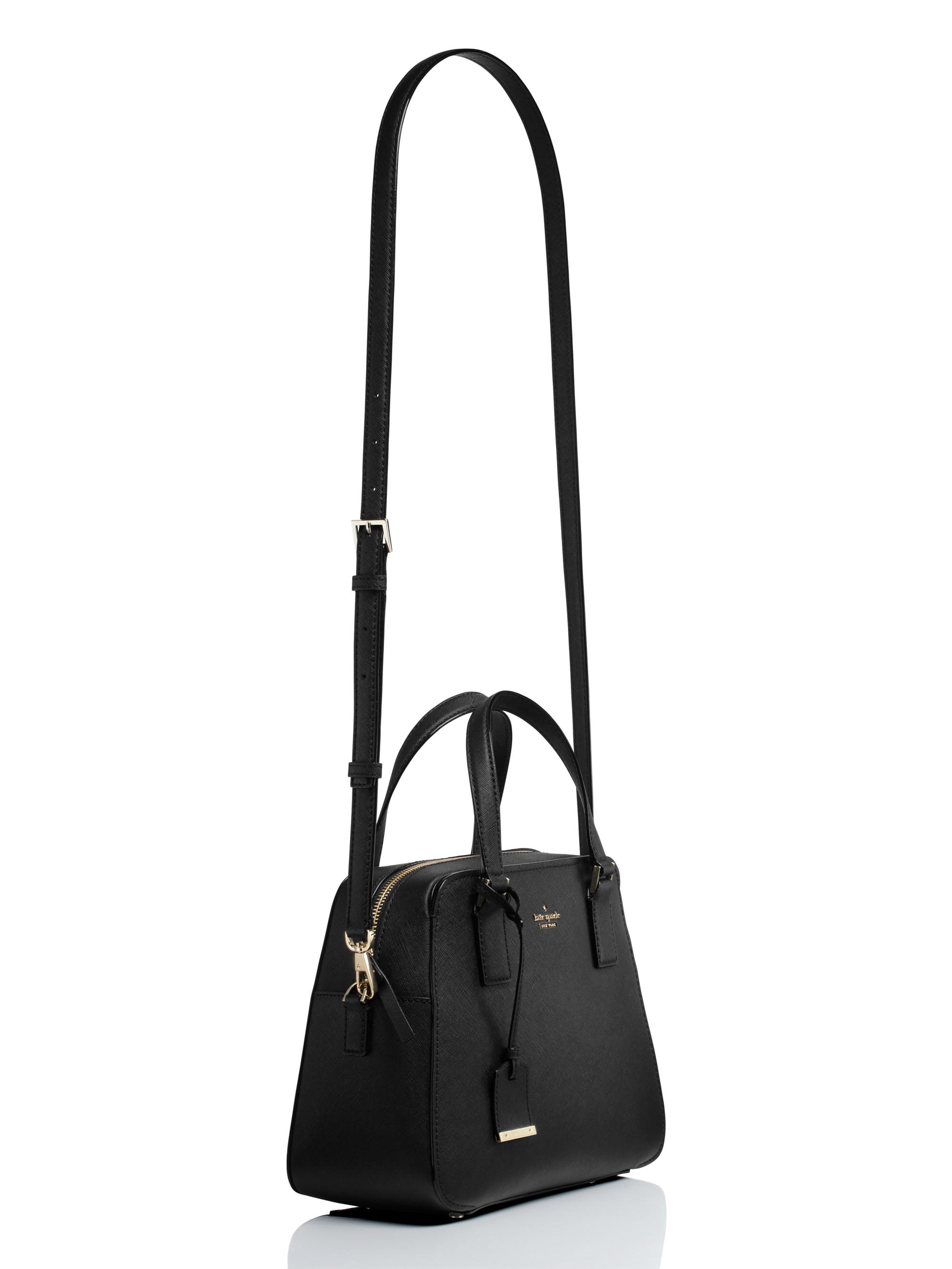 kate spade small black satchel