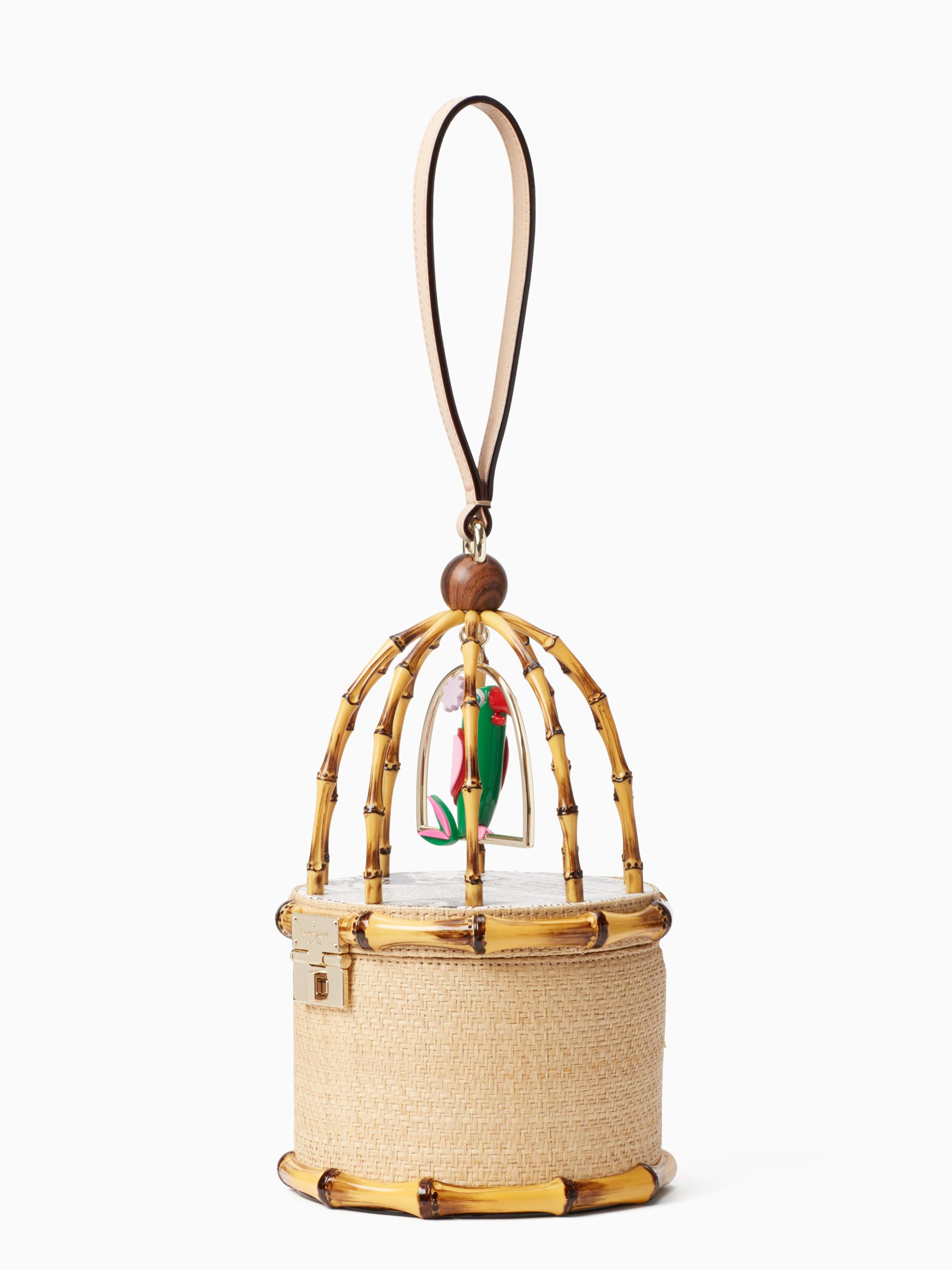kate spade parrot tote