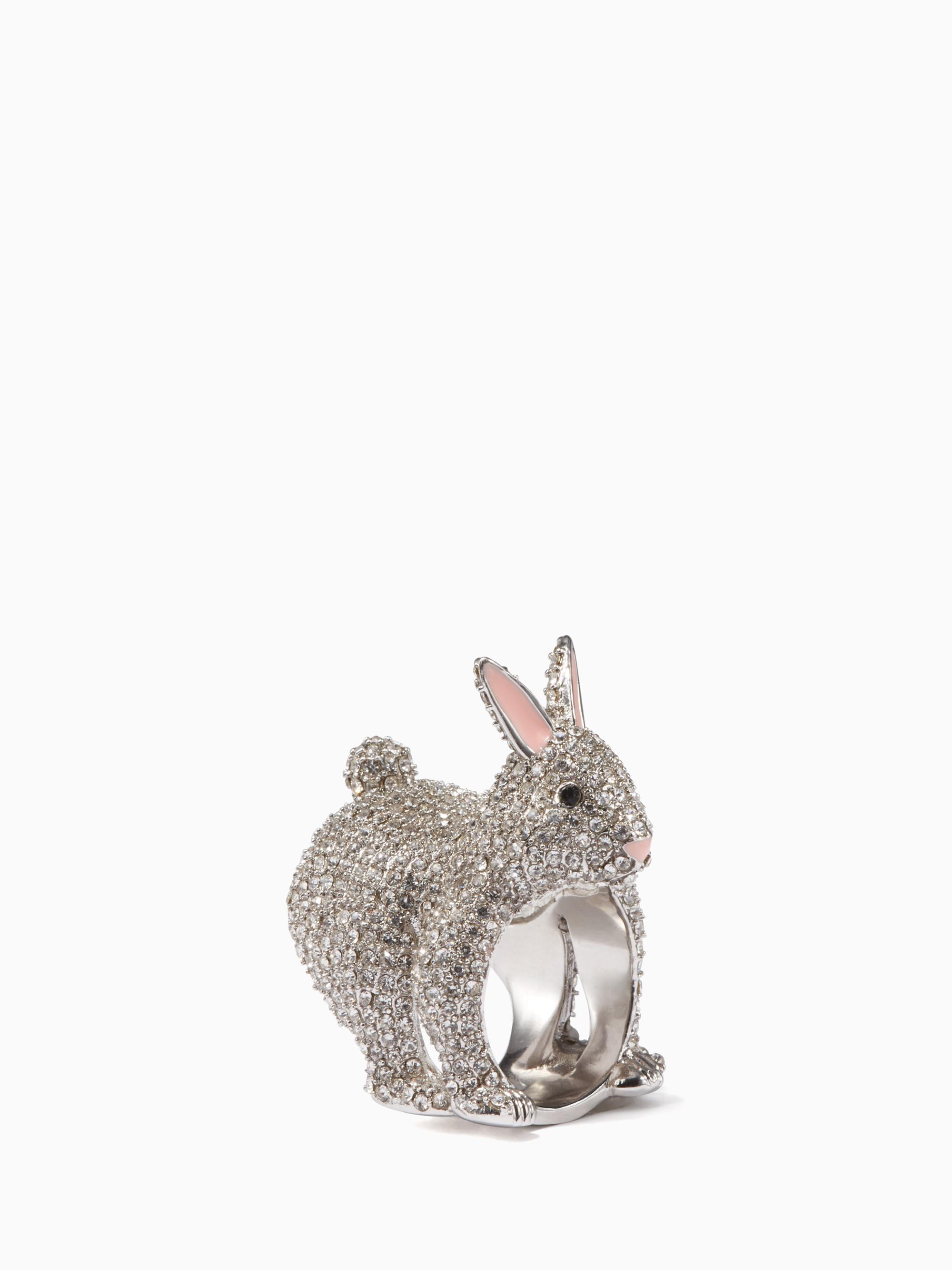 kate spade rabbit ring