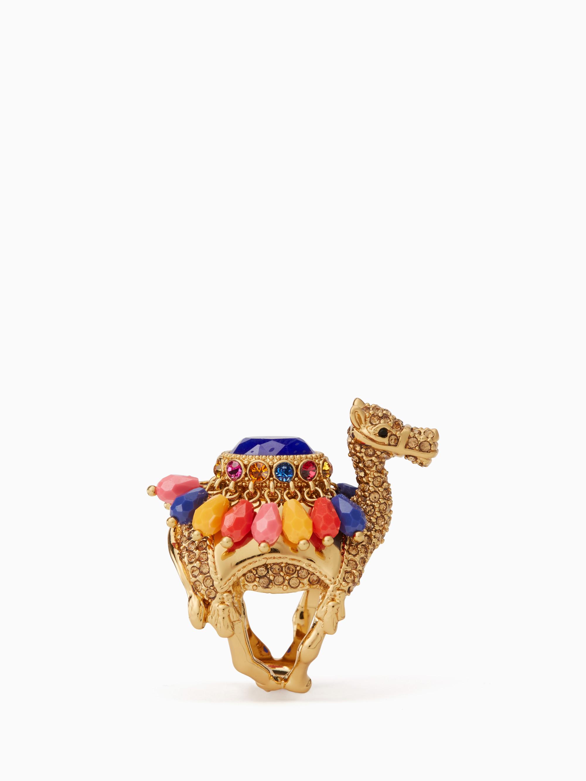 kate spade camel ring