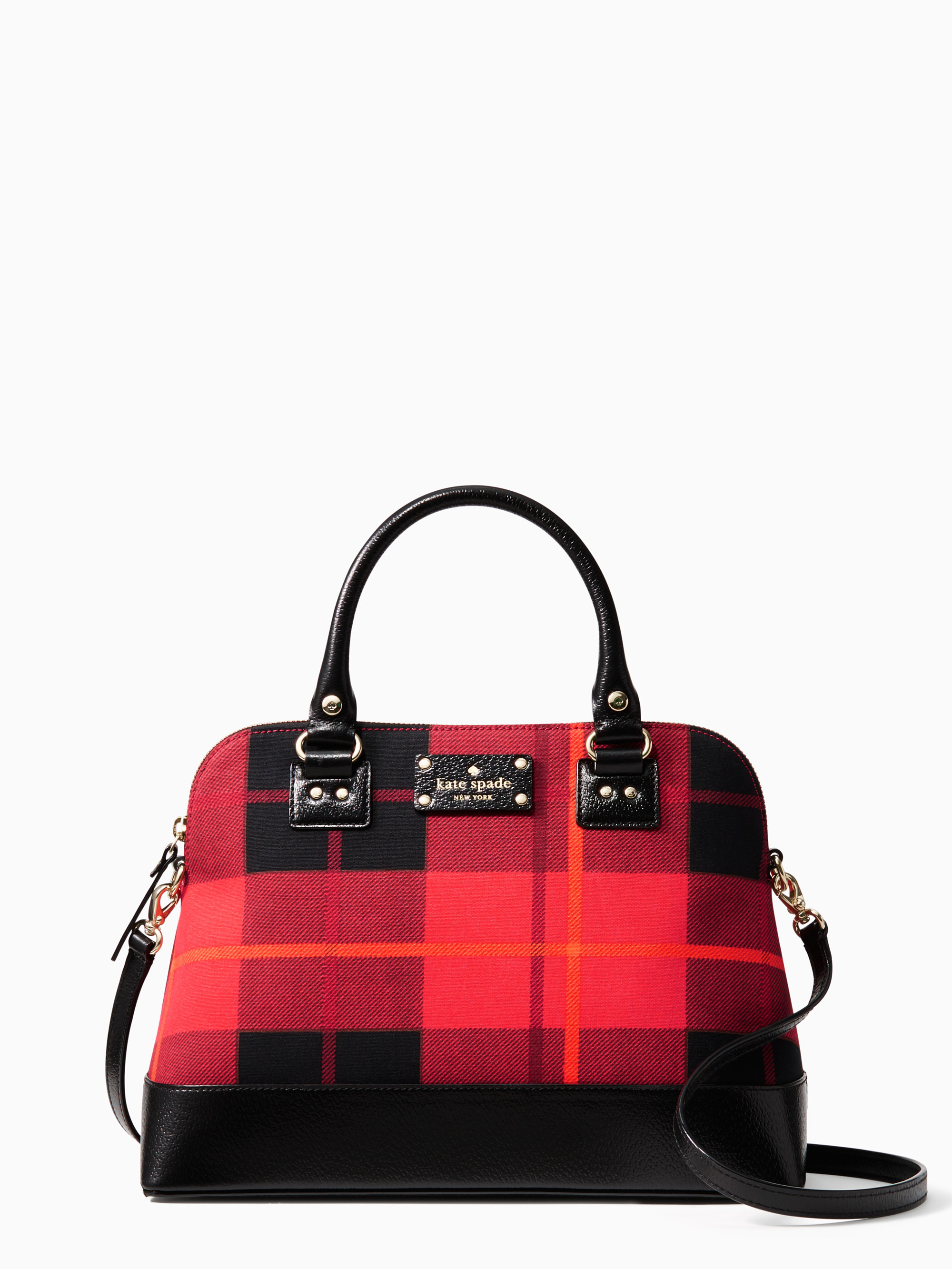 Large Bucket, red/black flannel – Shaggy Baggy