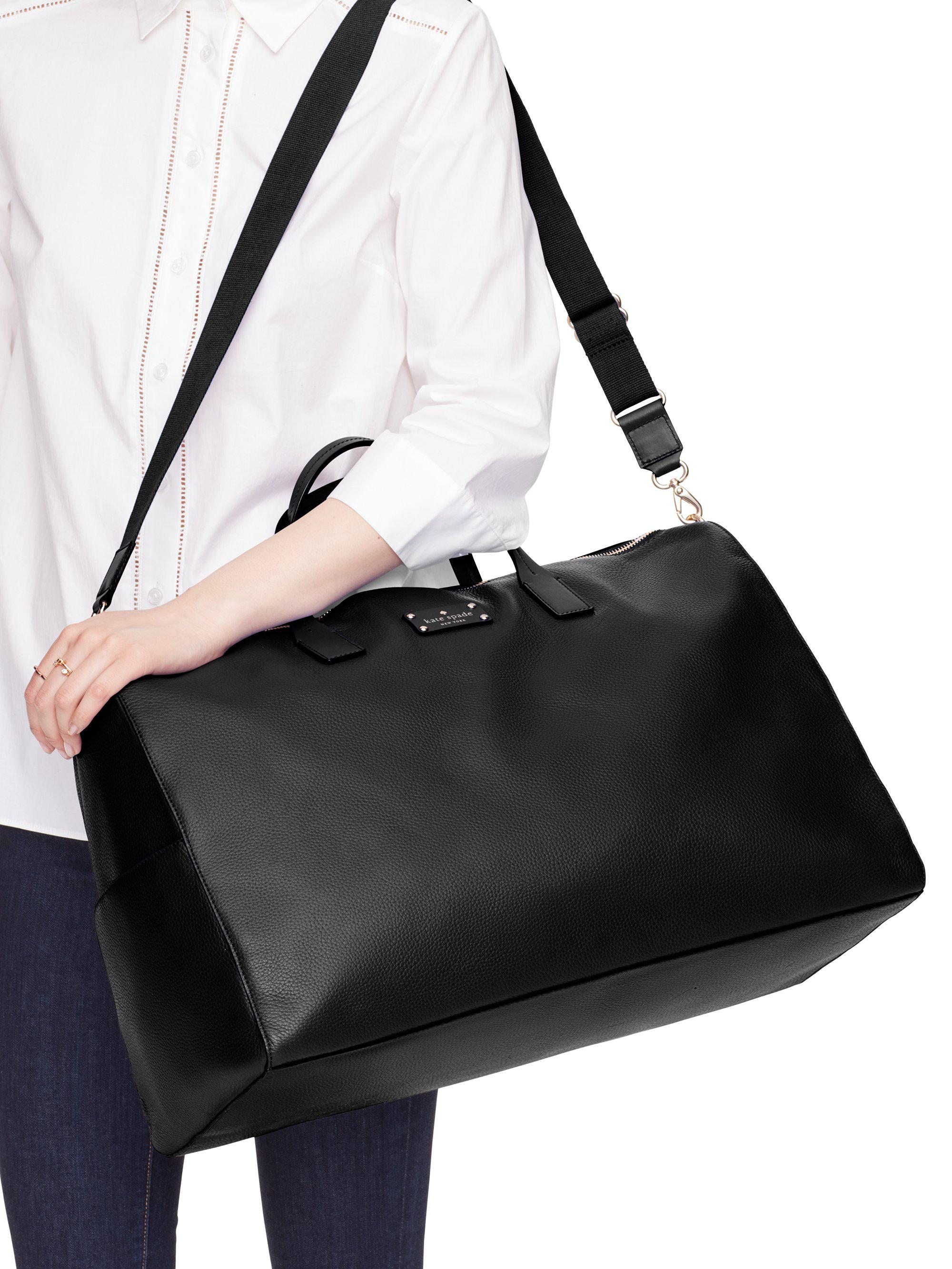 black handbag kate spade