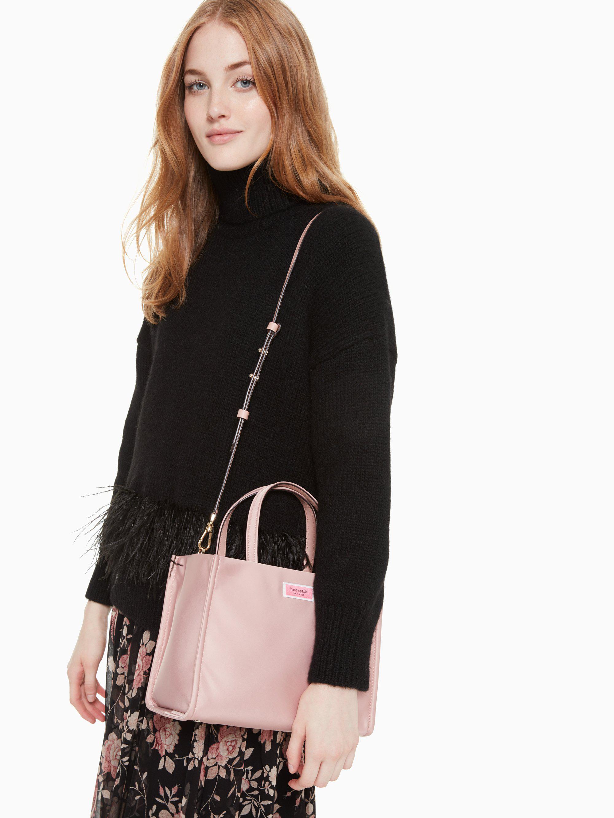 sam nylon medium satchel